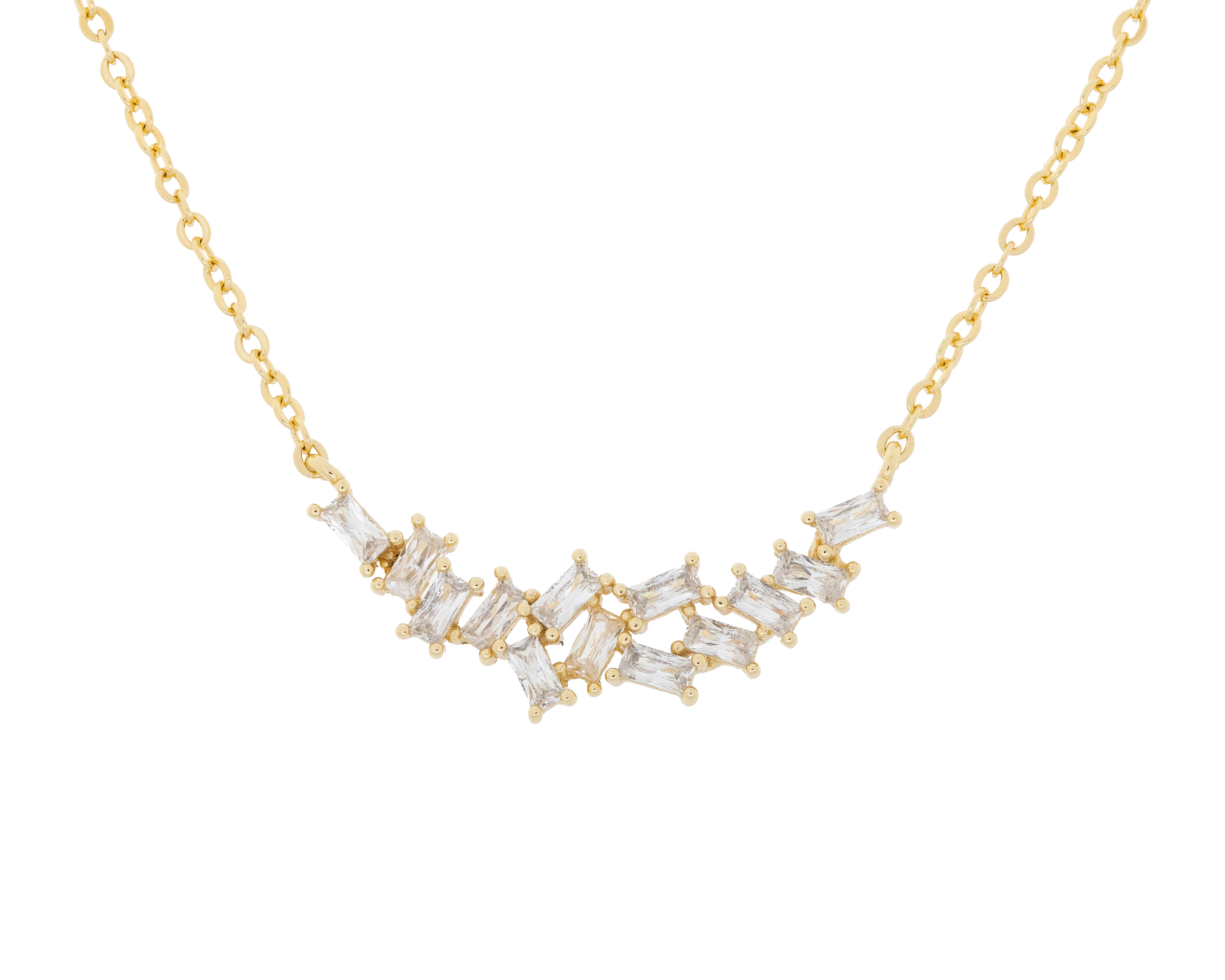 Foto 2 pulgar | Foto 1 | Collar Chapa de Oro By Adina Eden