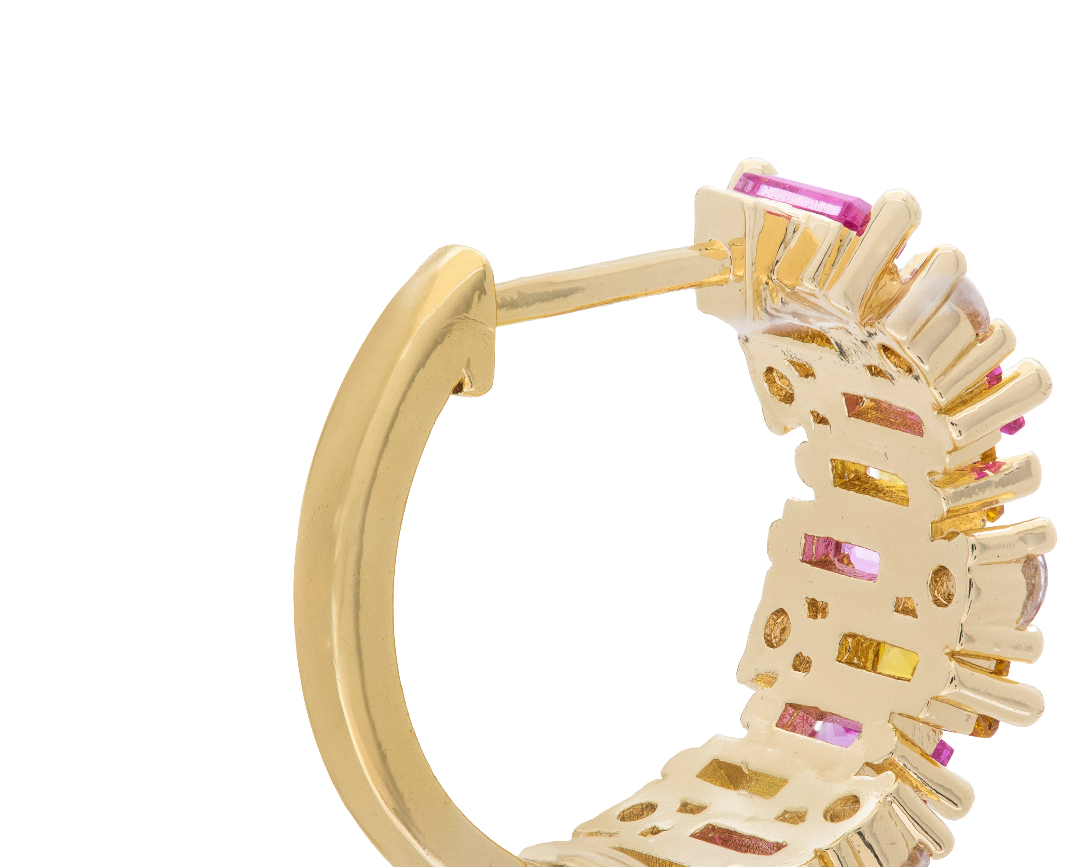 Foto 3 | Foto 3 | Arracadas Chapa de Oro By Adina Eden