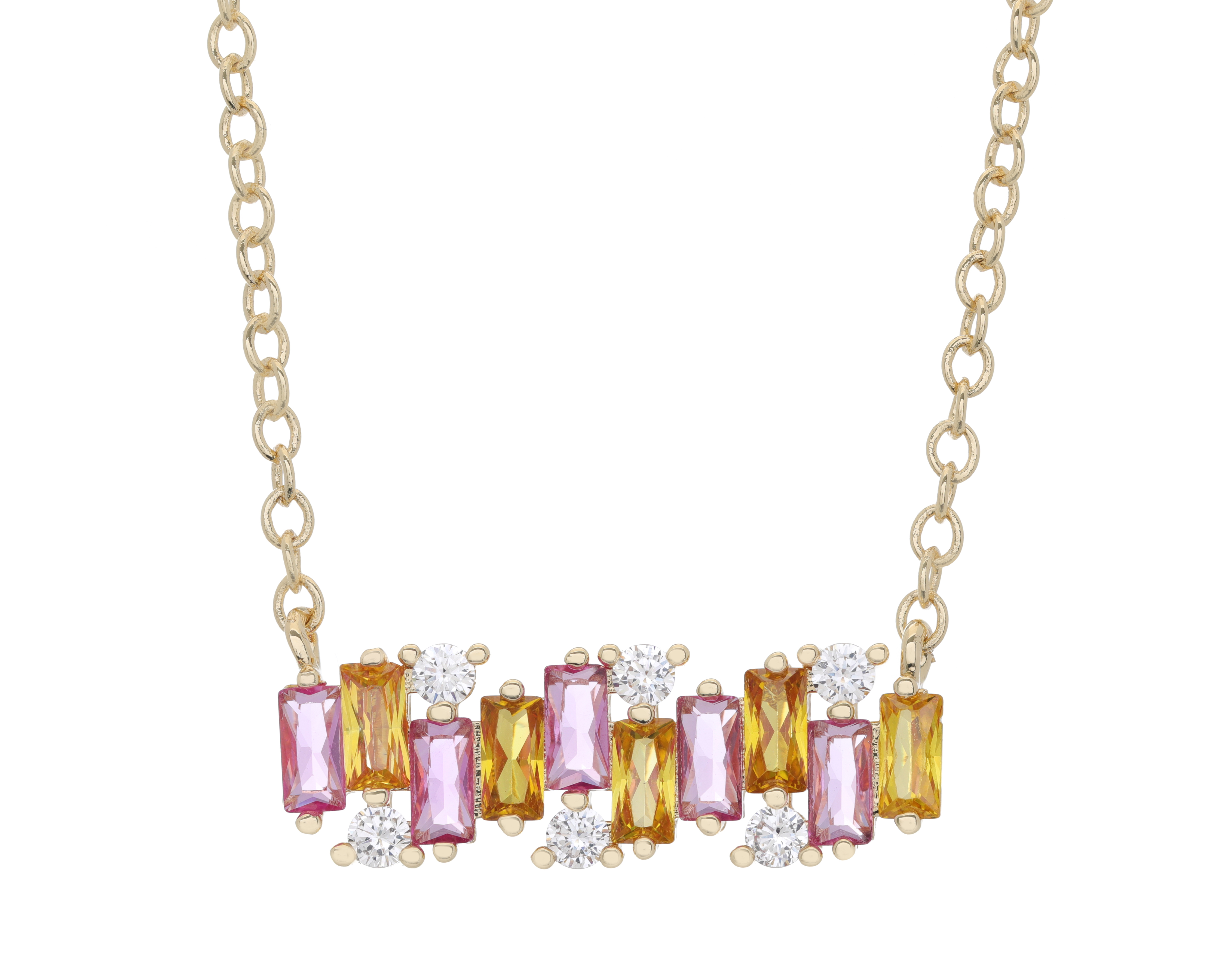 Foto 2 pulgar | Foto 1 | Collar Chapa de Oro By Adina Eden