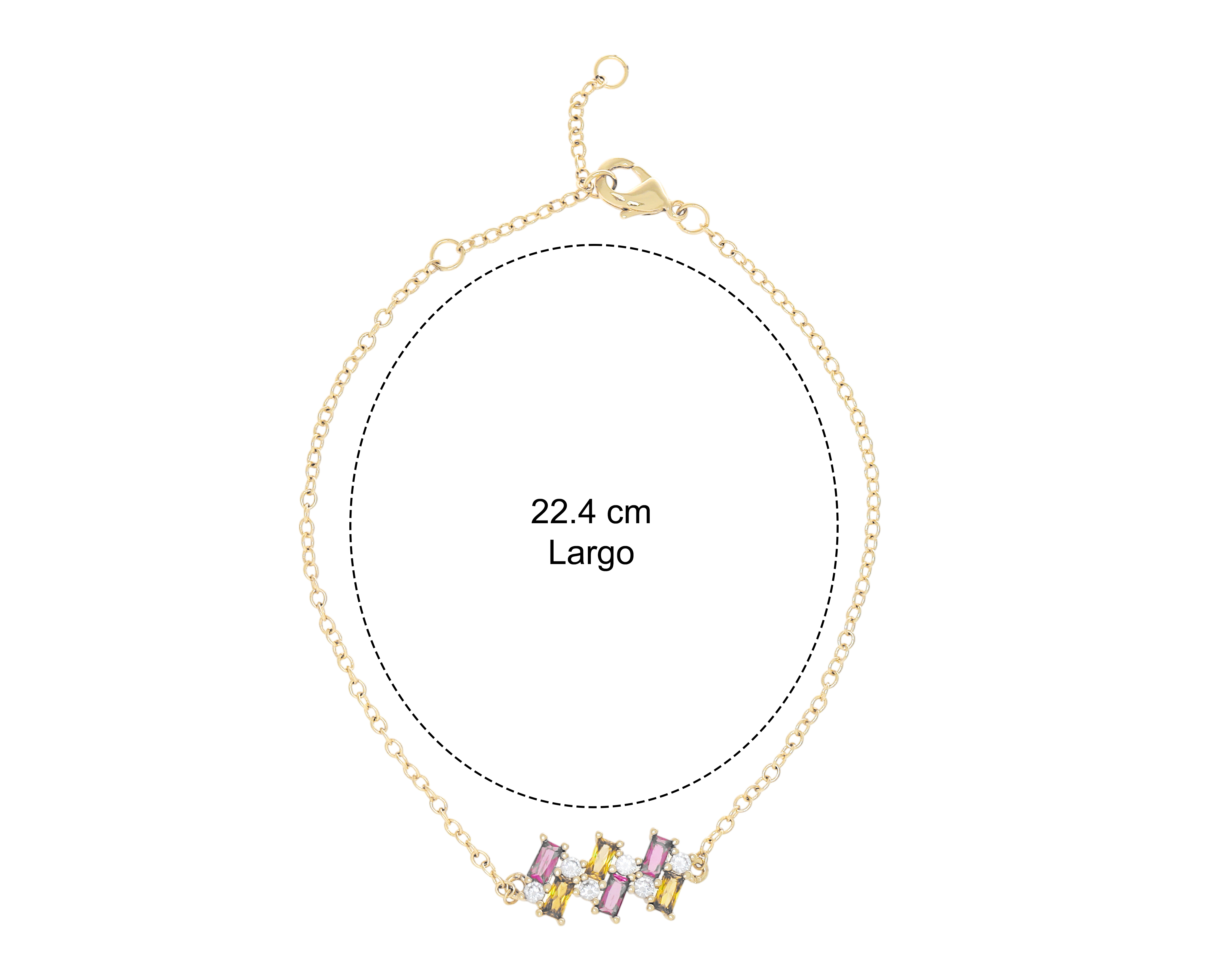 Foto 6 pulgar | Foto 5 | Pulsera Chapa de Oro 14K By Adina Eden