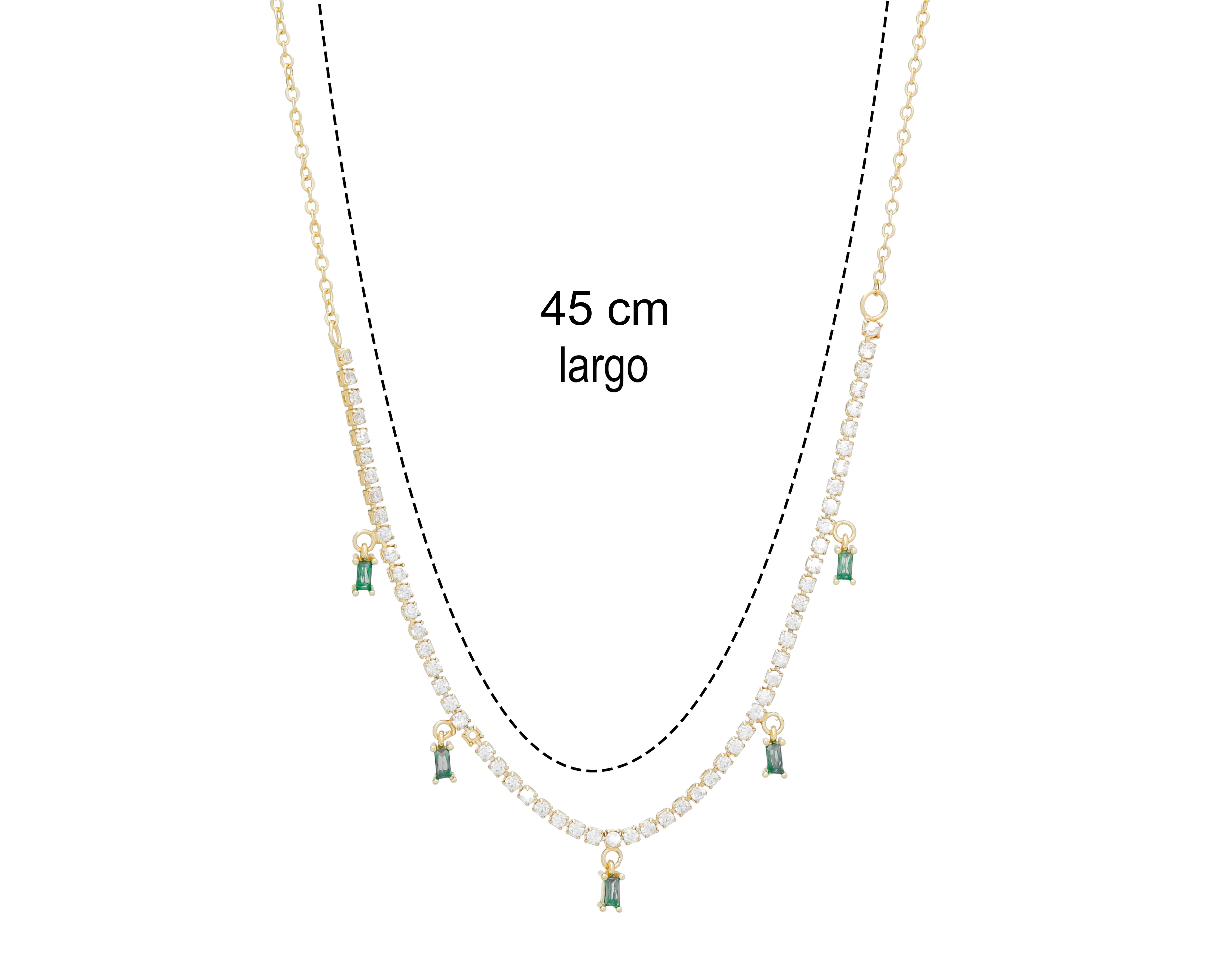 Foto 7 pulgar | Foto 6 | Collar Chapa de Oro 14k By Adina Eden