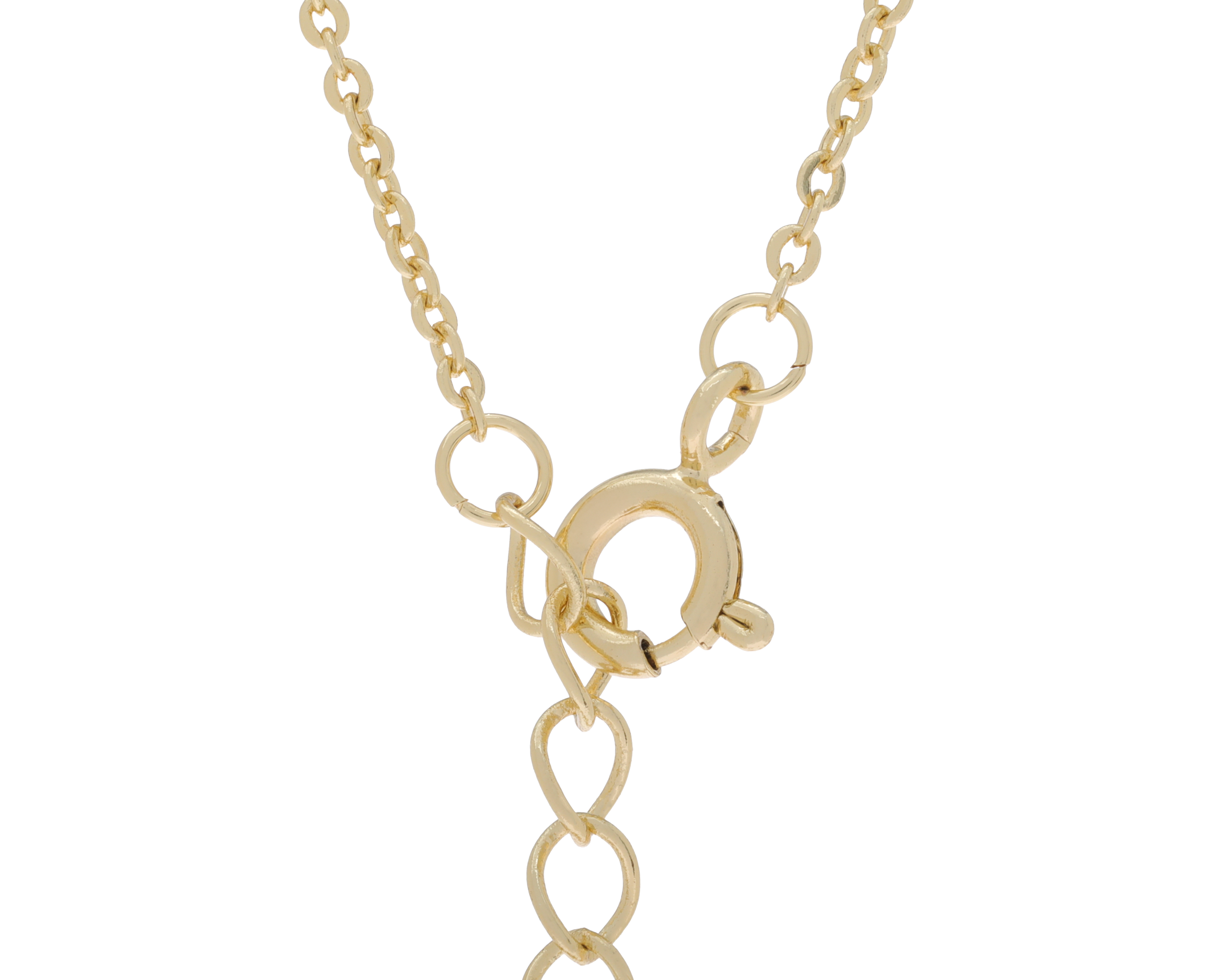 Foto 4 pulgar | Foto 3 | Collar de Chapa de Oro By Adina Eden