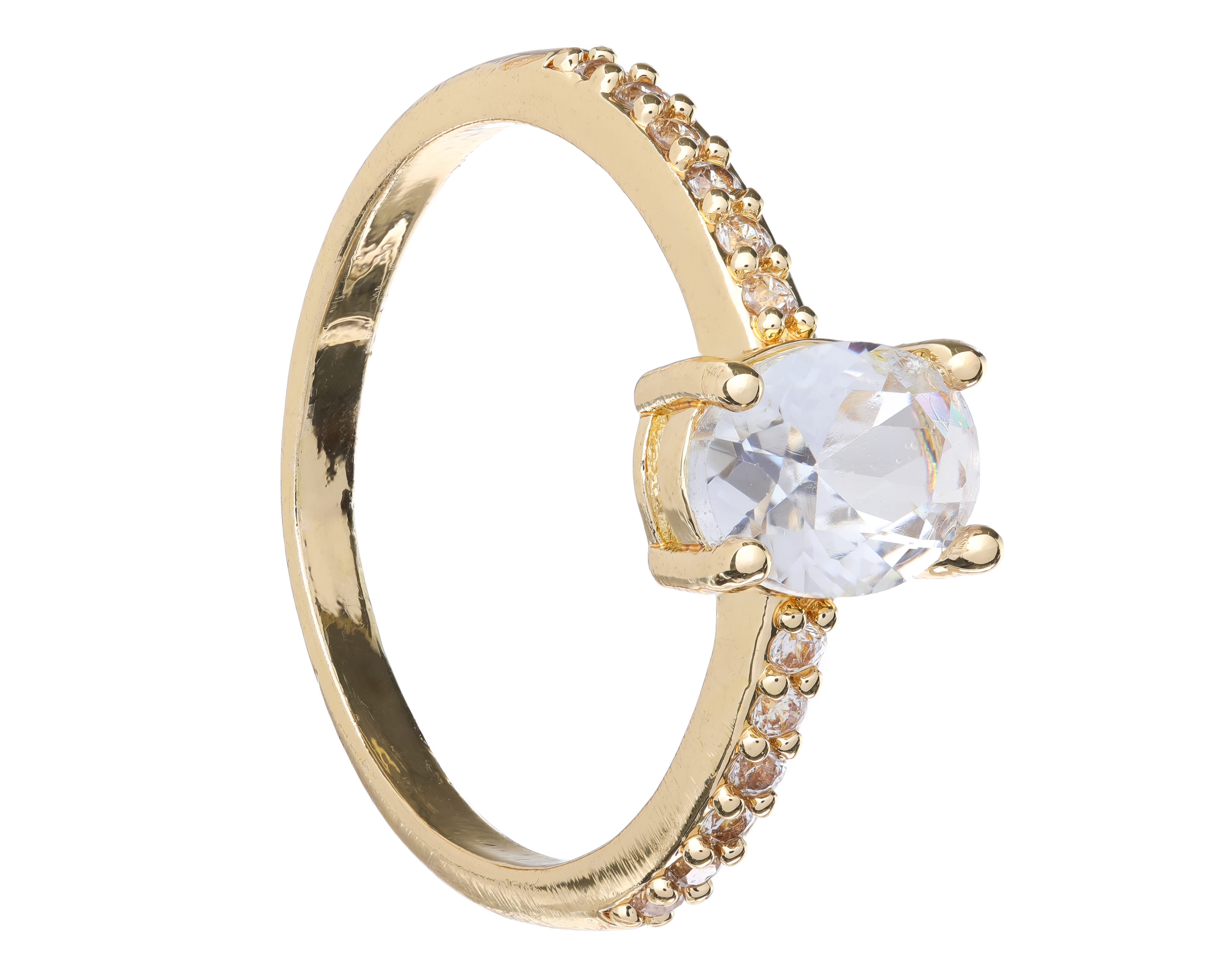 Foto 1 | Foto 1 | Anillo Chapa de Oro Steeltime Talla 8
