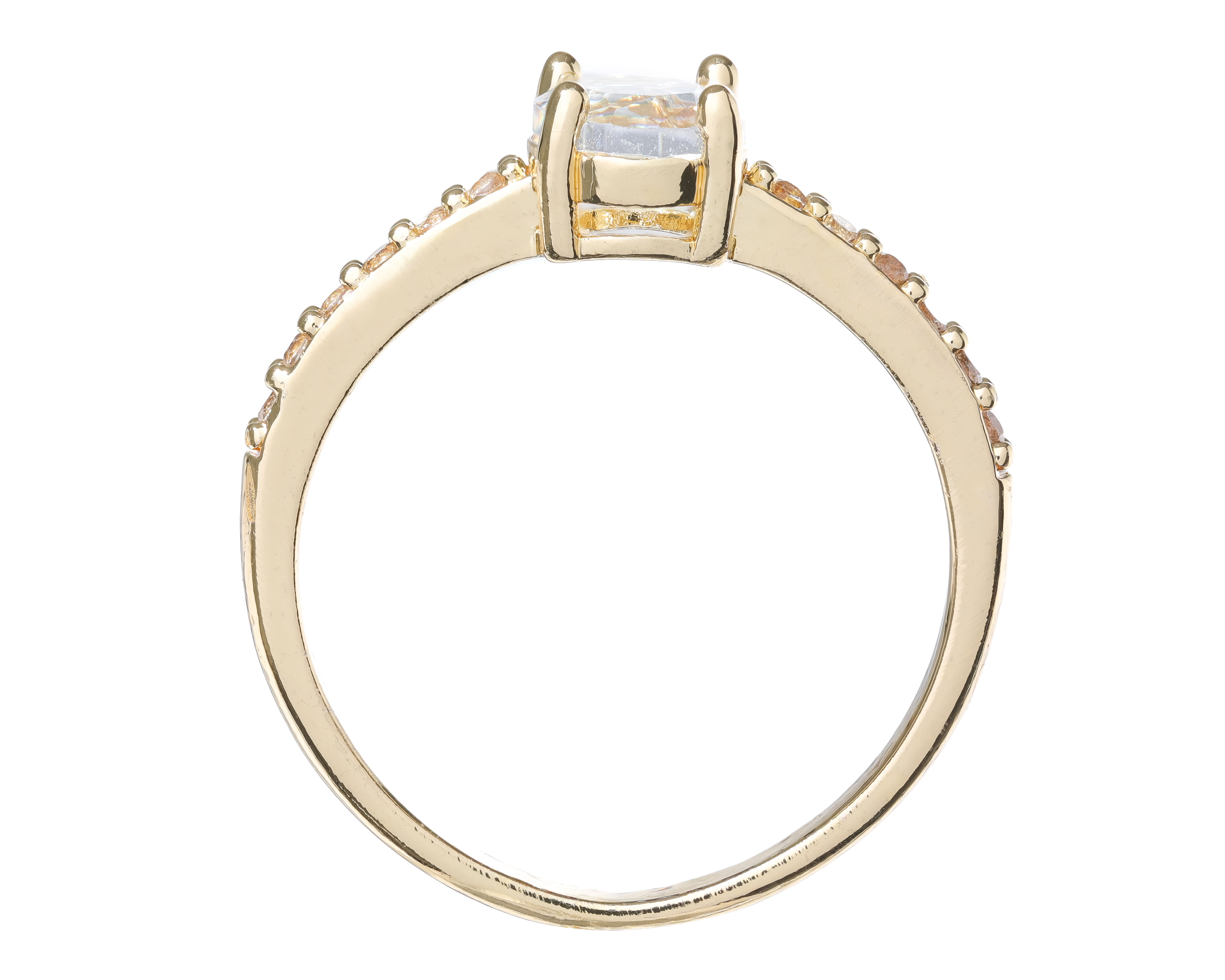 Foto 4 pulgar | Foto 3 | Anillo Chapa de Oro Steeltime Talla 8