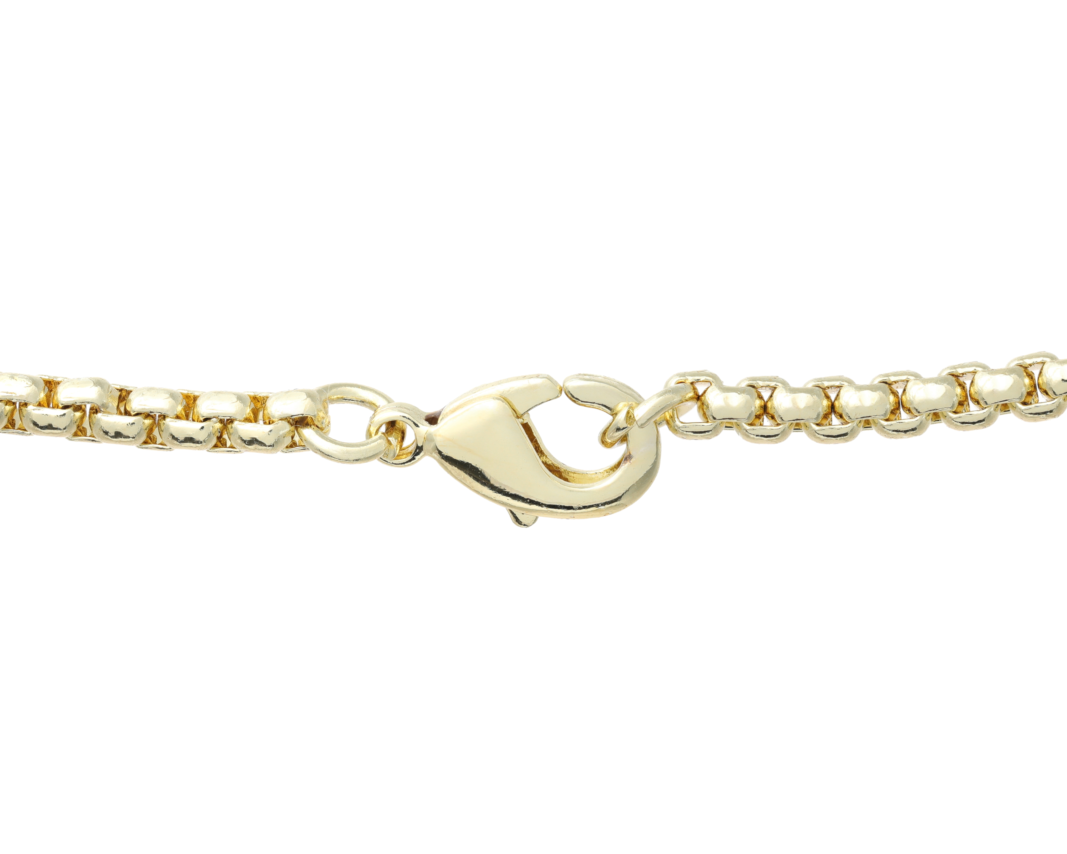 Foto 4 pulgar | Foto 3 | Collar Chapa de Oro Steeltime