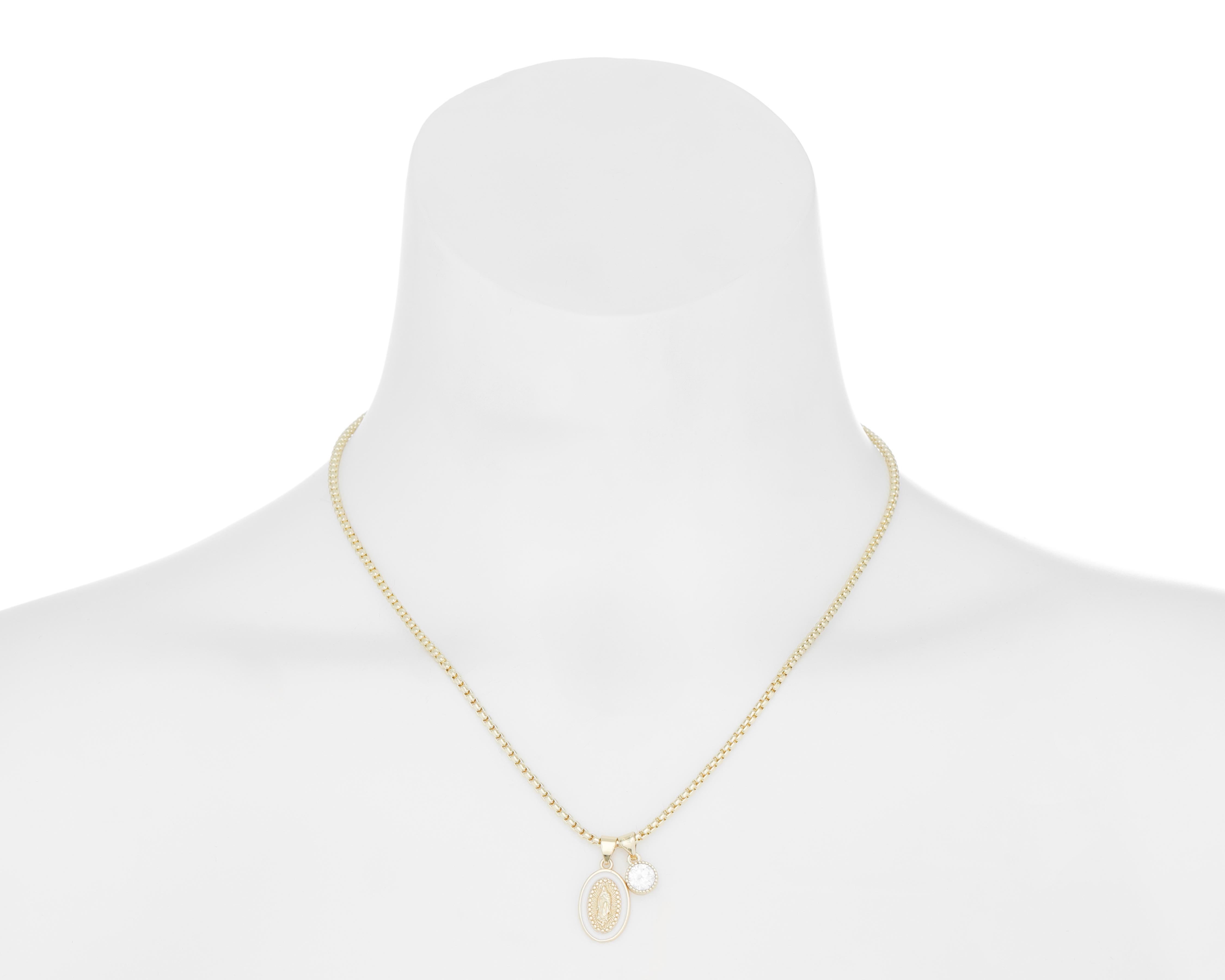 Foto 4 | Foto 4 | Collar Chapa de Oro Steeltime