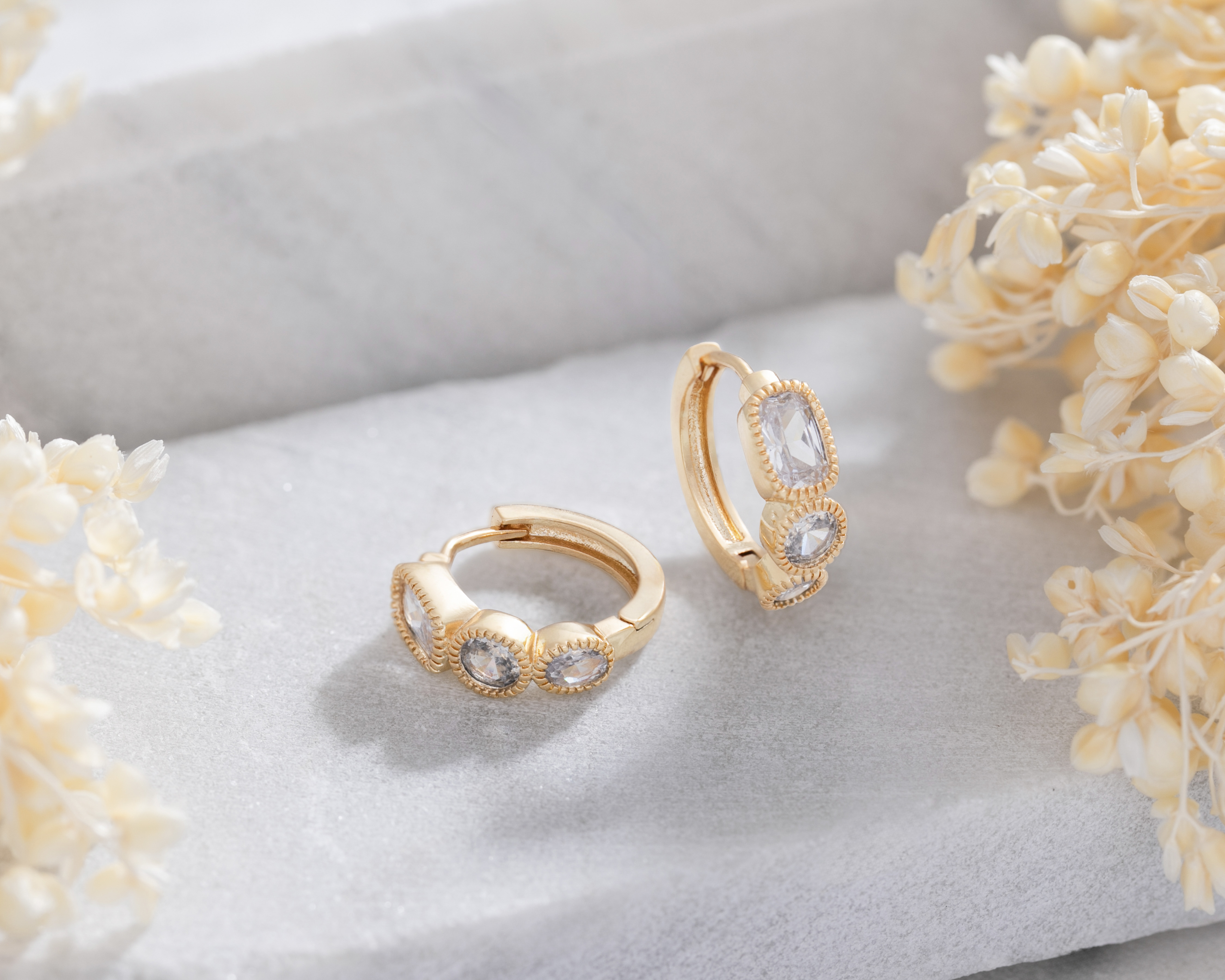 Foto 4 | Foto 4 | Aretes Chapa de Oro Steeltime