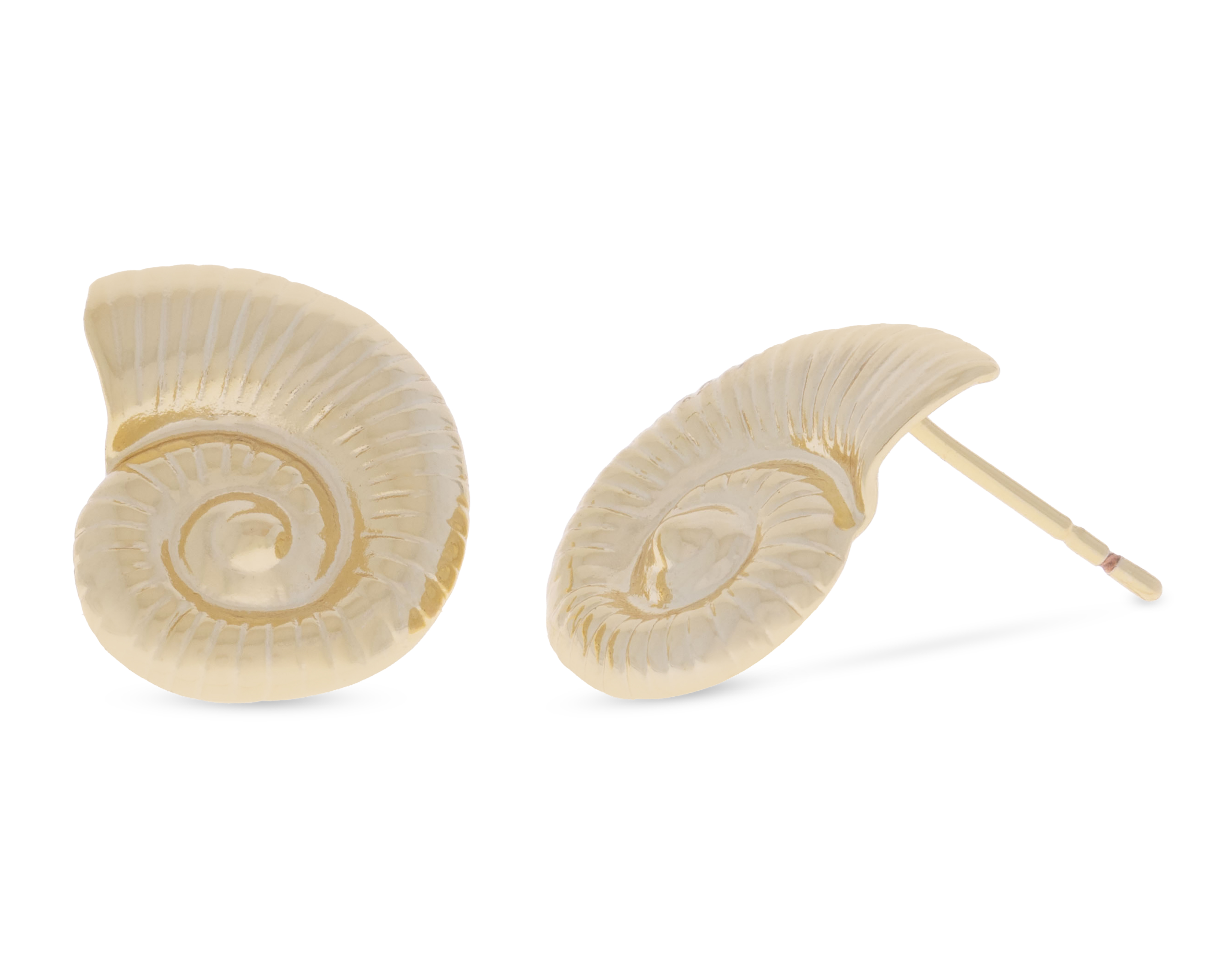 Aretes de Chapa de Oro 18K Girondela