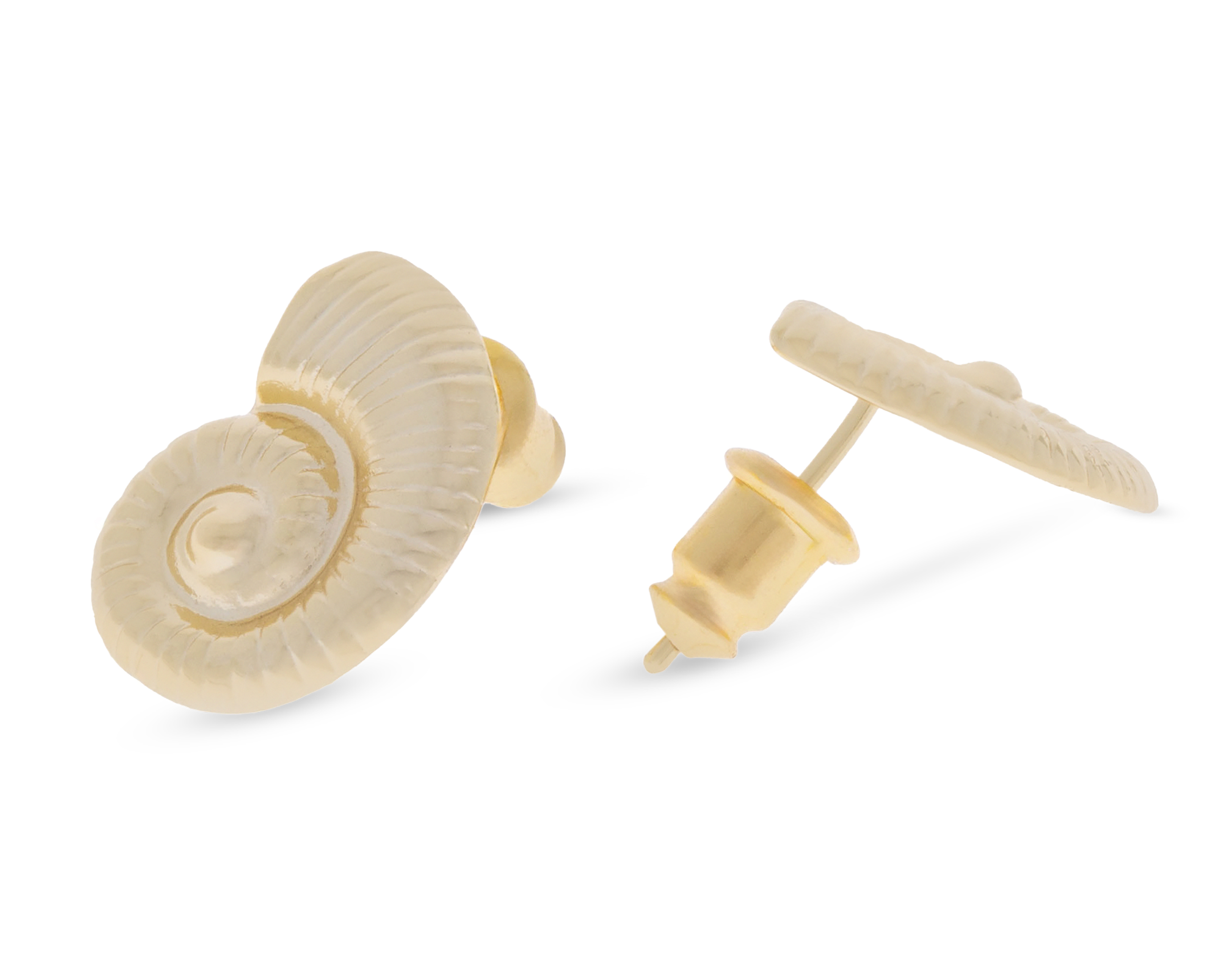 Foto 3 pulgar | Foto 2 | Aretes de Chapa de Oro 18K Girondela