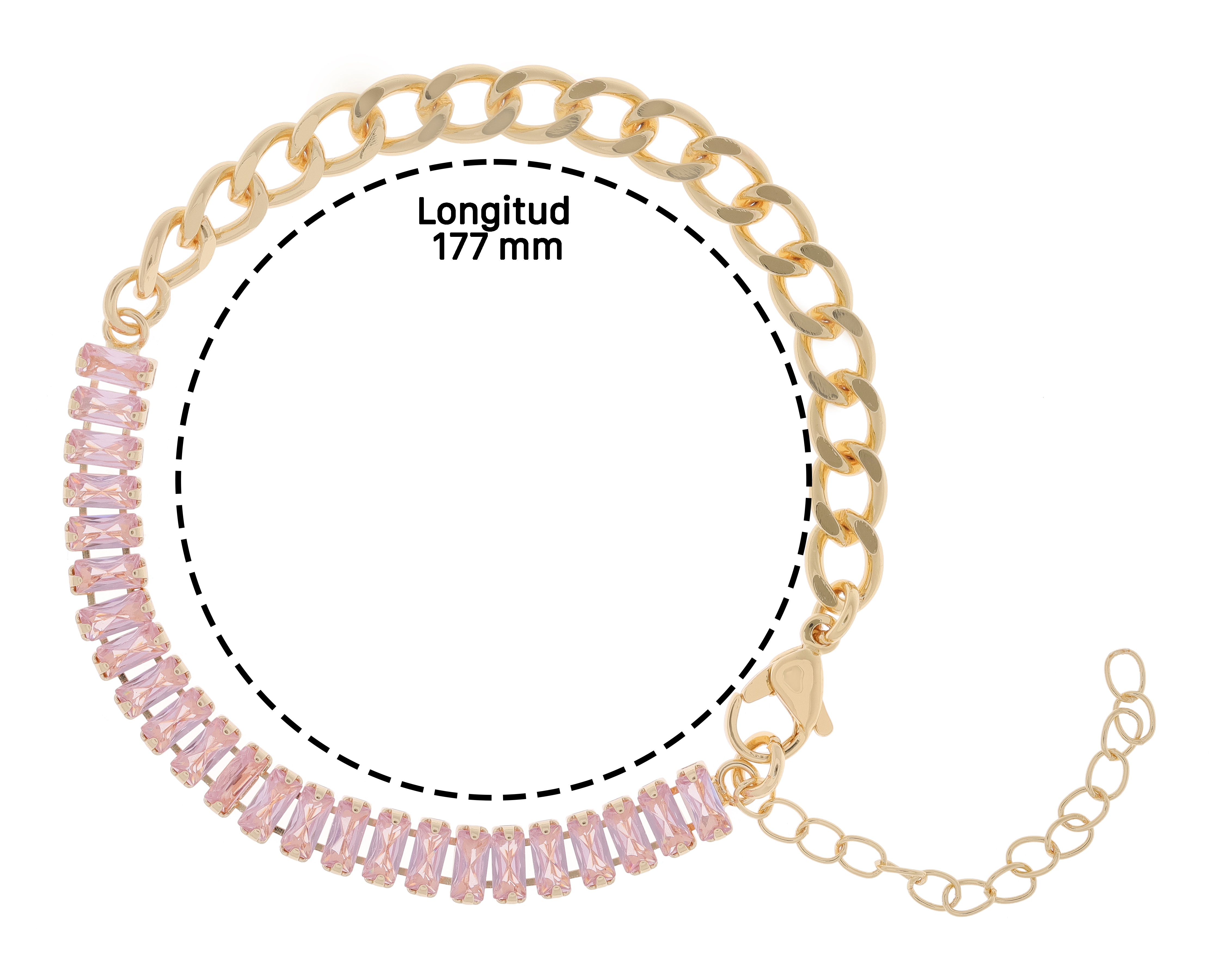 Foto 6 pulgar | Foto 5 | Pulsera Chapa de Oro Steeltime