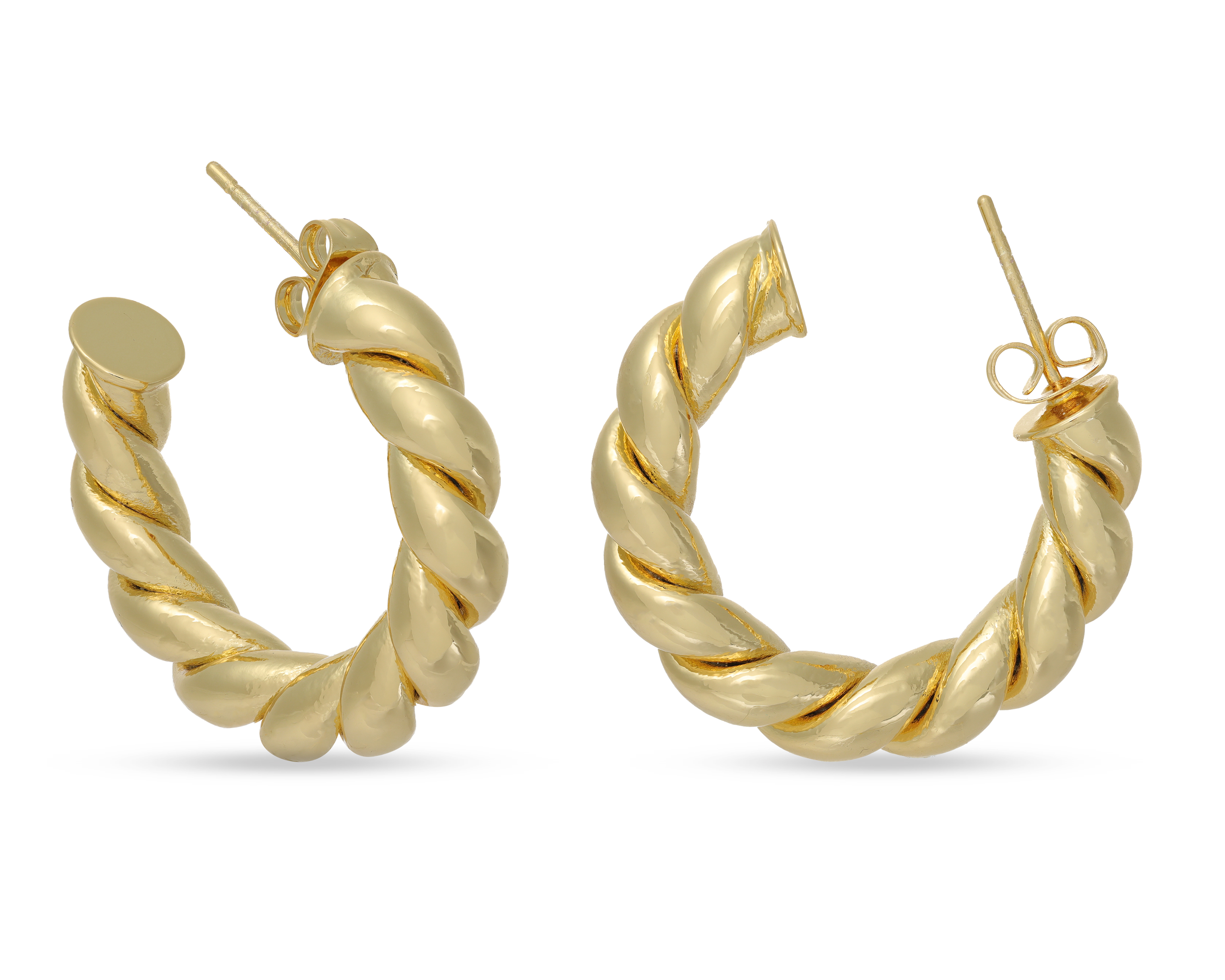 Foto 1 | Foto 1 | Arracadas Chapa de Oro 14k Allu Jewelry