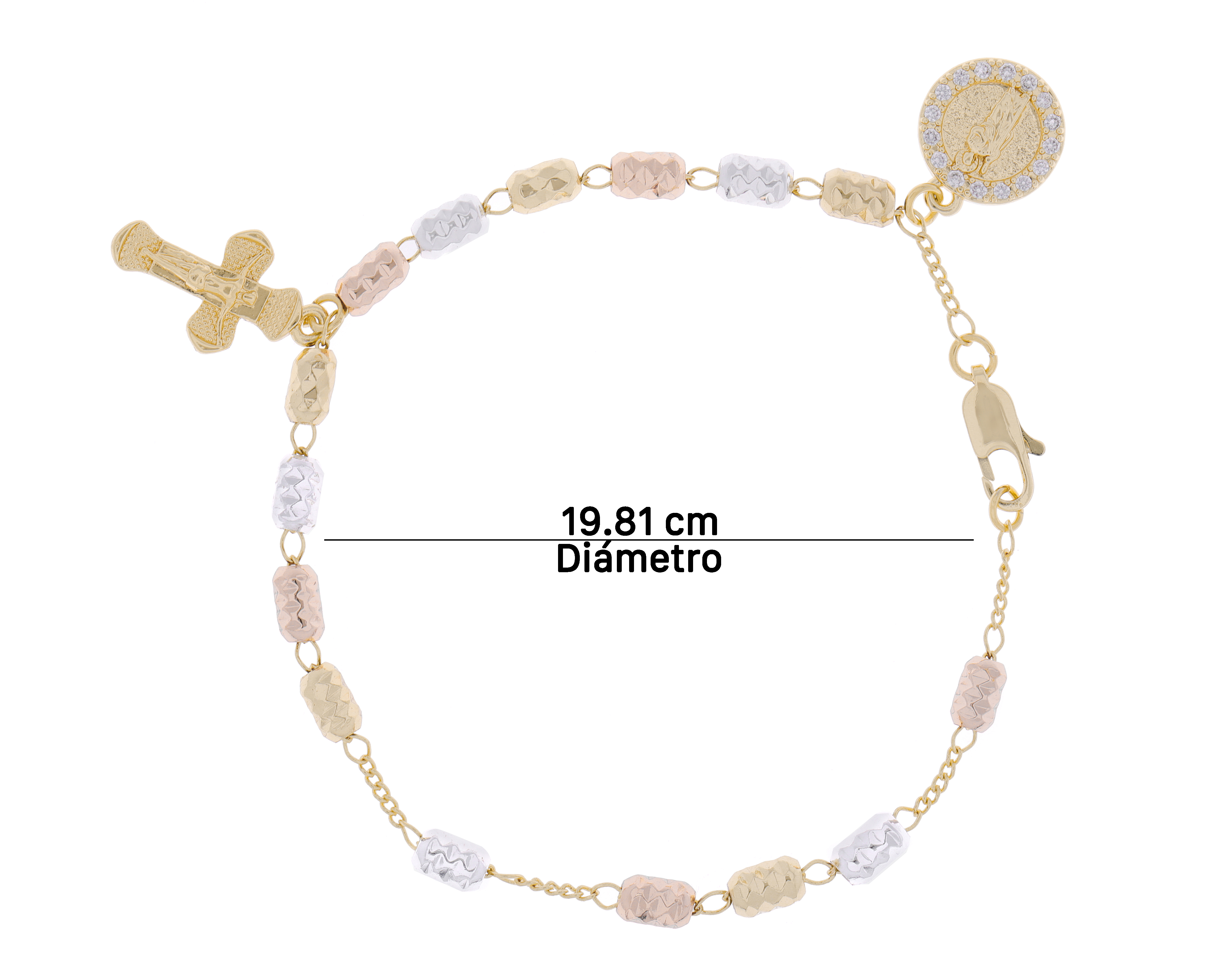 Foto 5 | Foto 5 | Pulsera Chapa de Oro Allu Jewerly