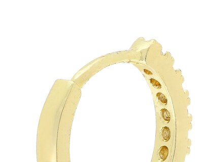 Foto 3 | Foto 3 | Aretes Chapa de Oro Steeltime