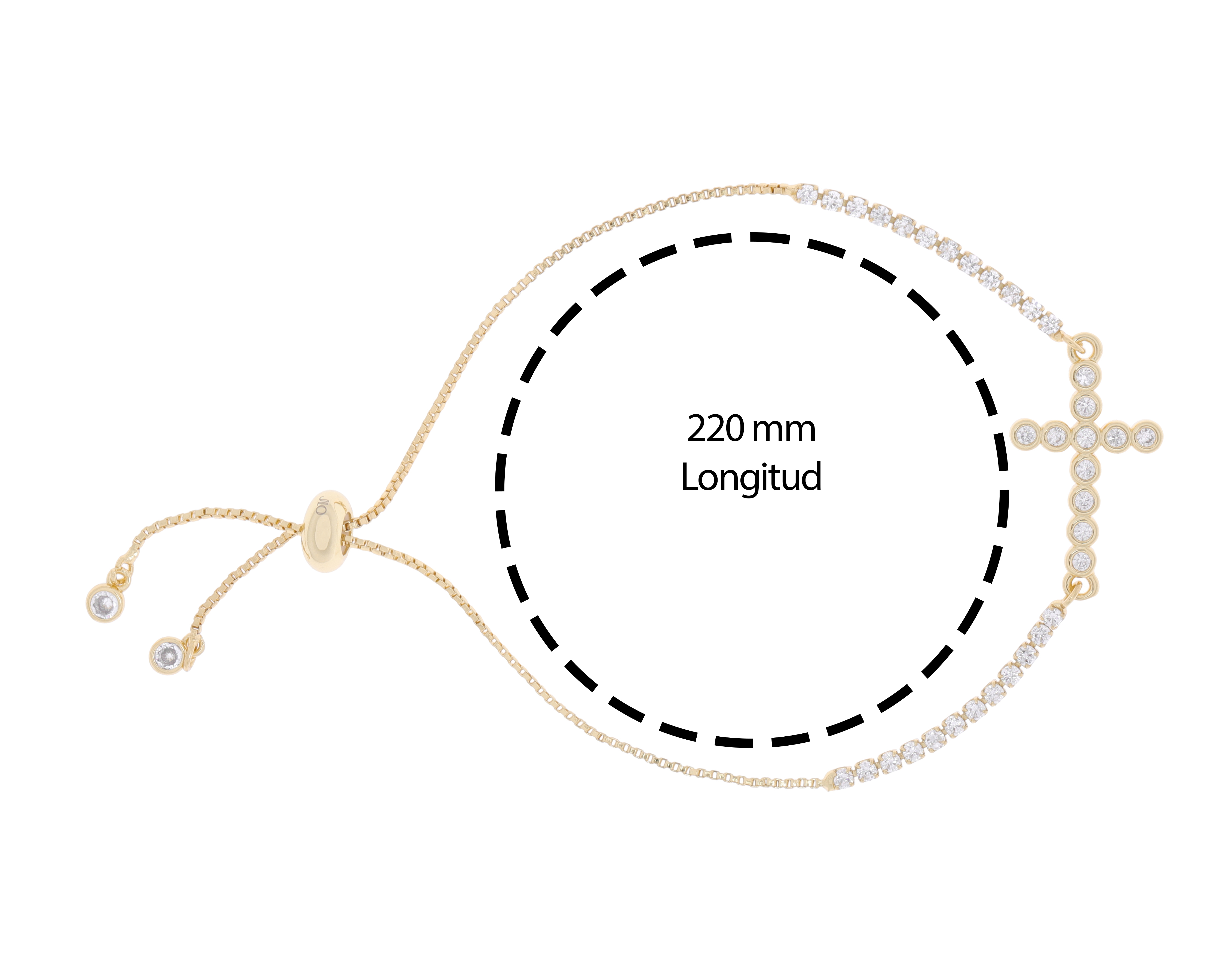 Foto 5 | Foto 5 | Pulsera Chapa de Oro Allu Jewerly