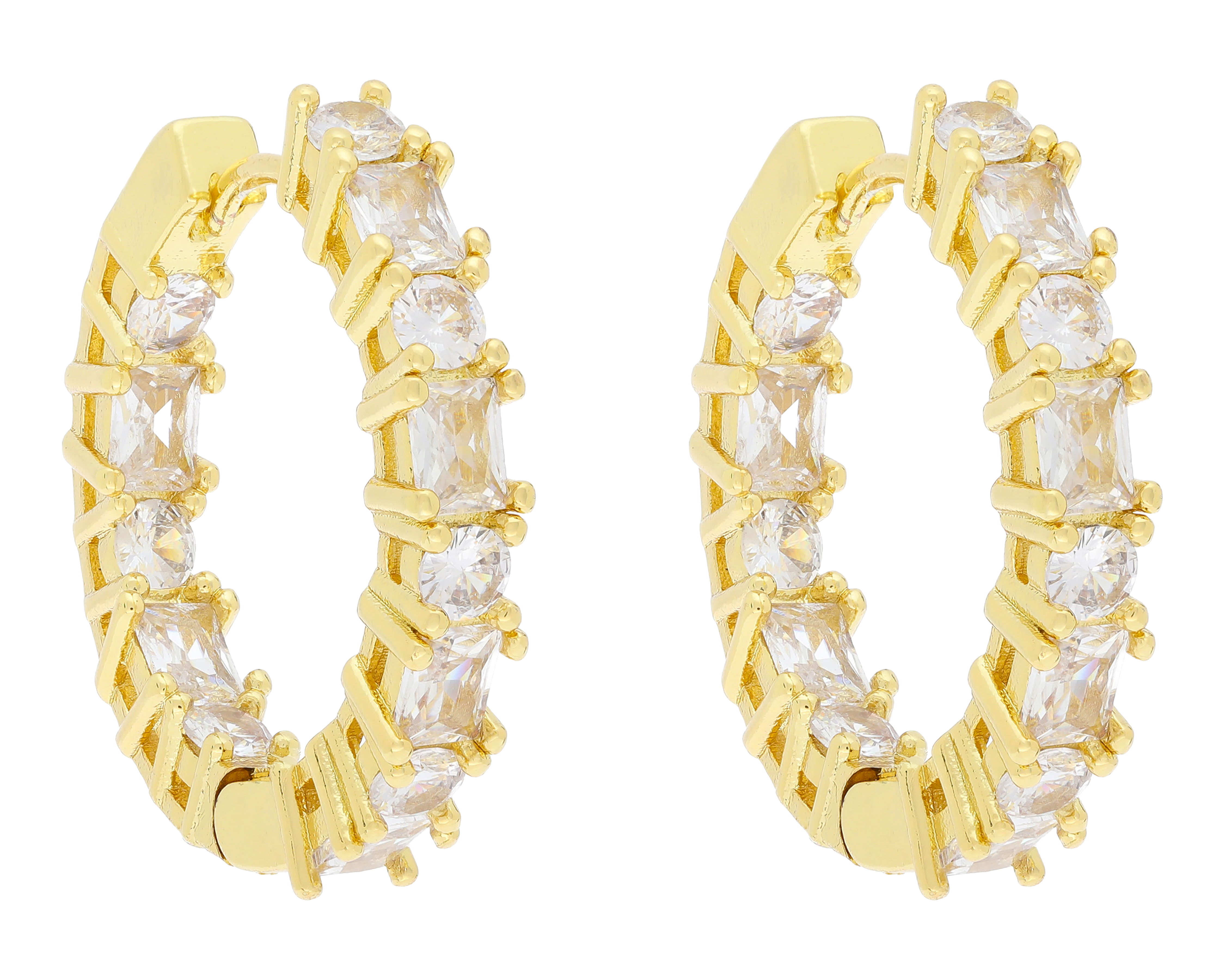 Foto 2 | Foto 2 | Aretes Chapa de Oro Allu Jewelry