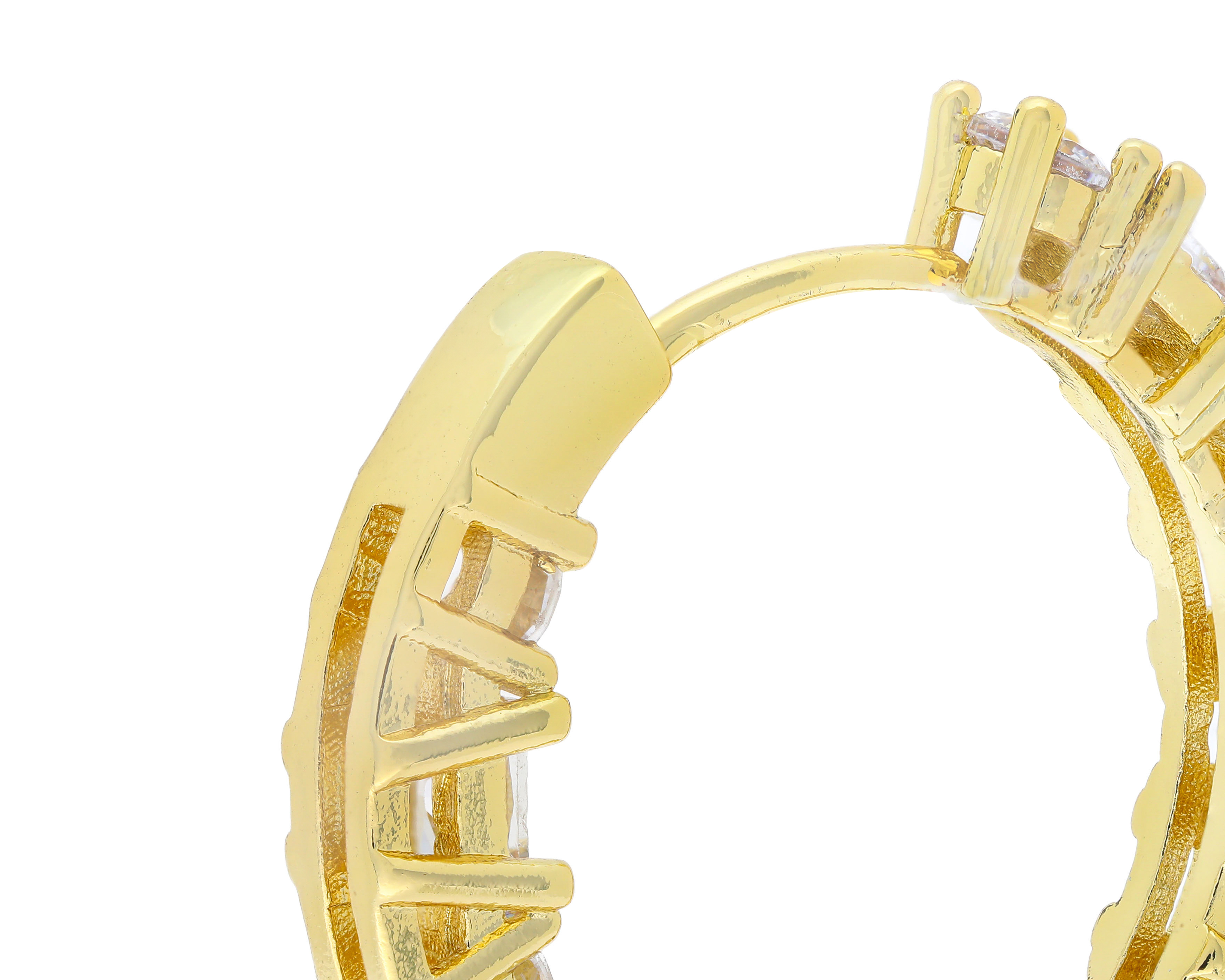 Foto 3 | Foto 3 | Aretes Chapa de Oro Allu Jewelry