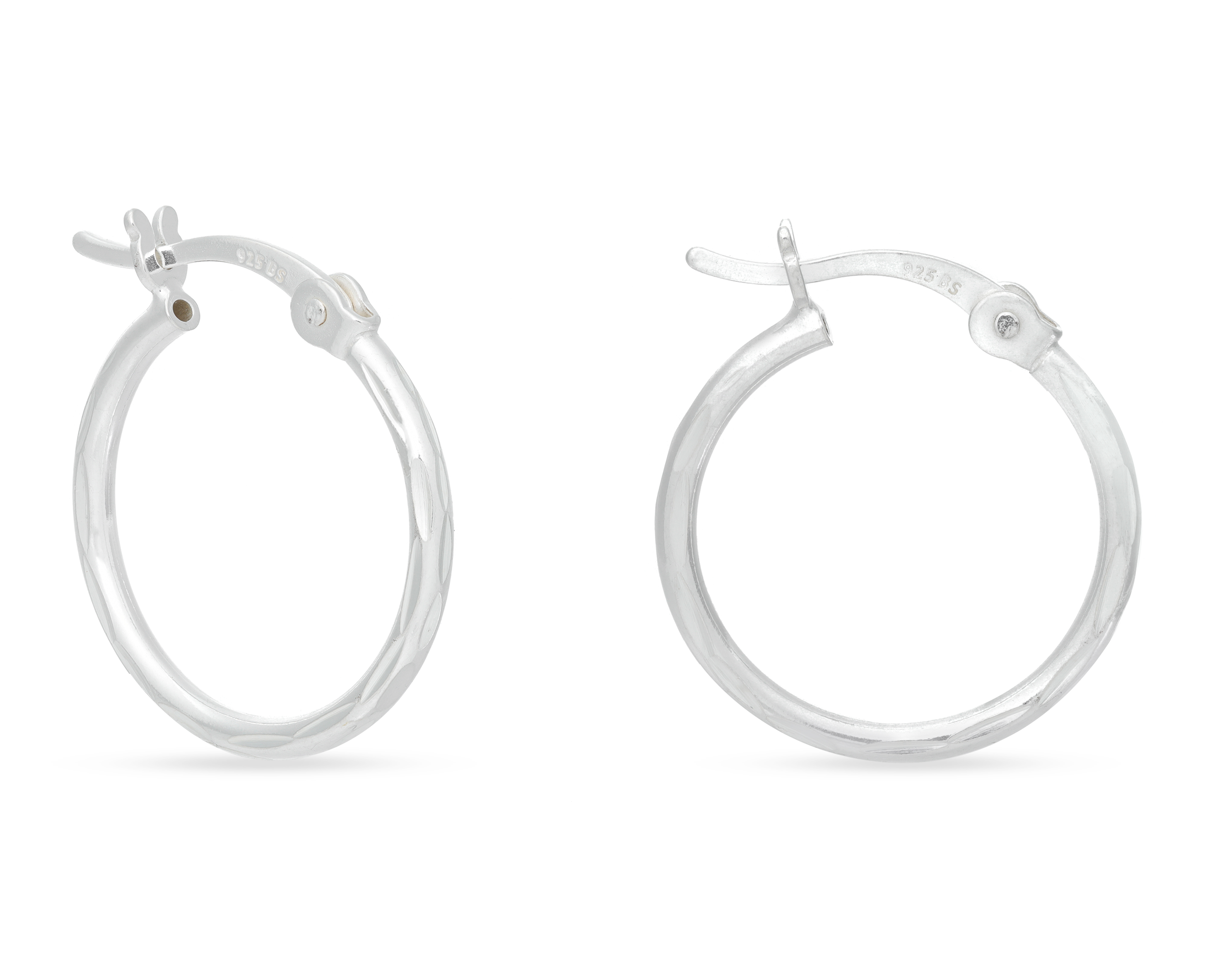 Foto 2 pulgar | Foto 1 | Arracadas de Plata Best Silver