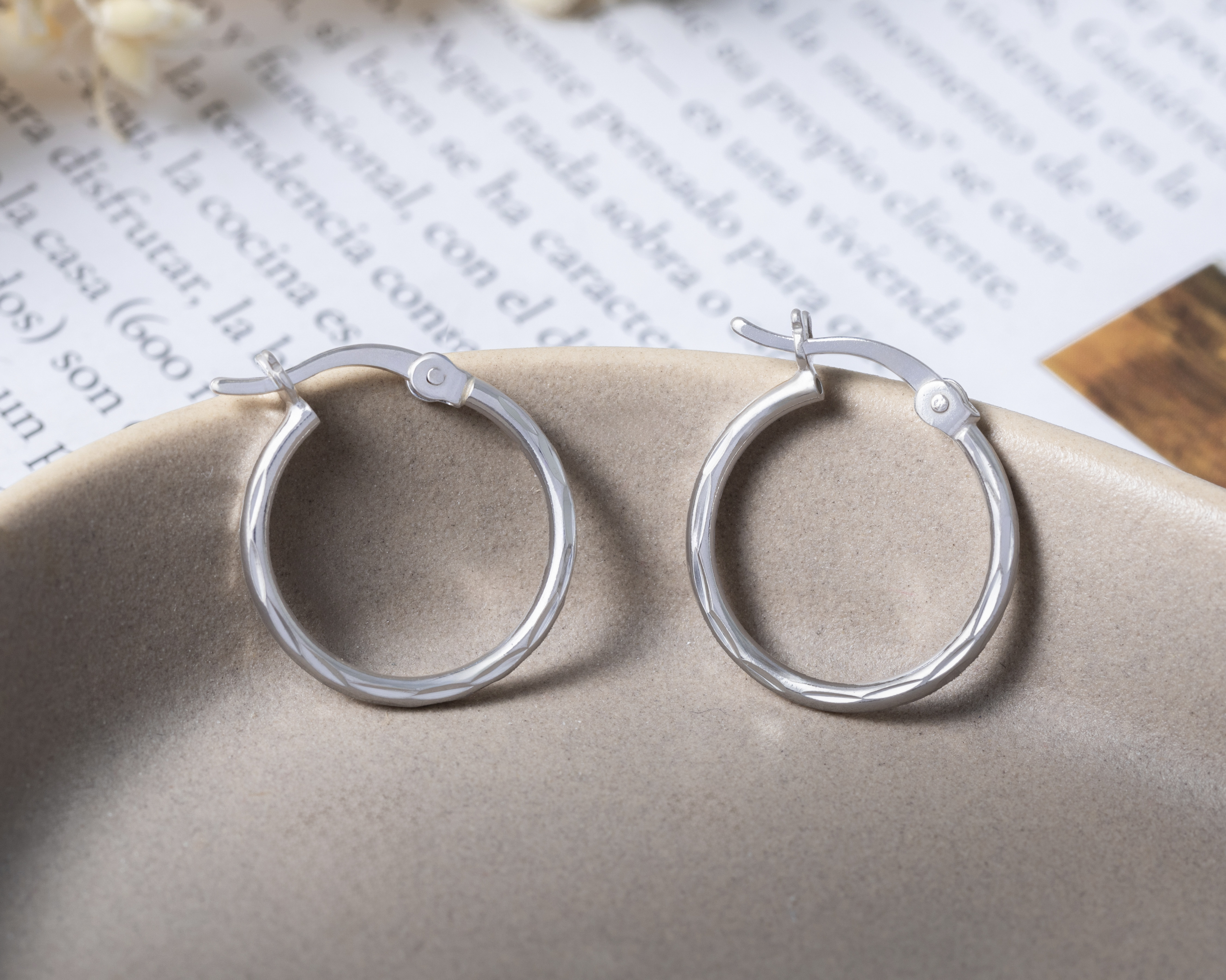 Foto 5 pulgar | Foto 4 | Arracadas de Plata Best Silver