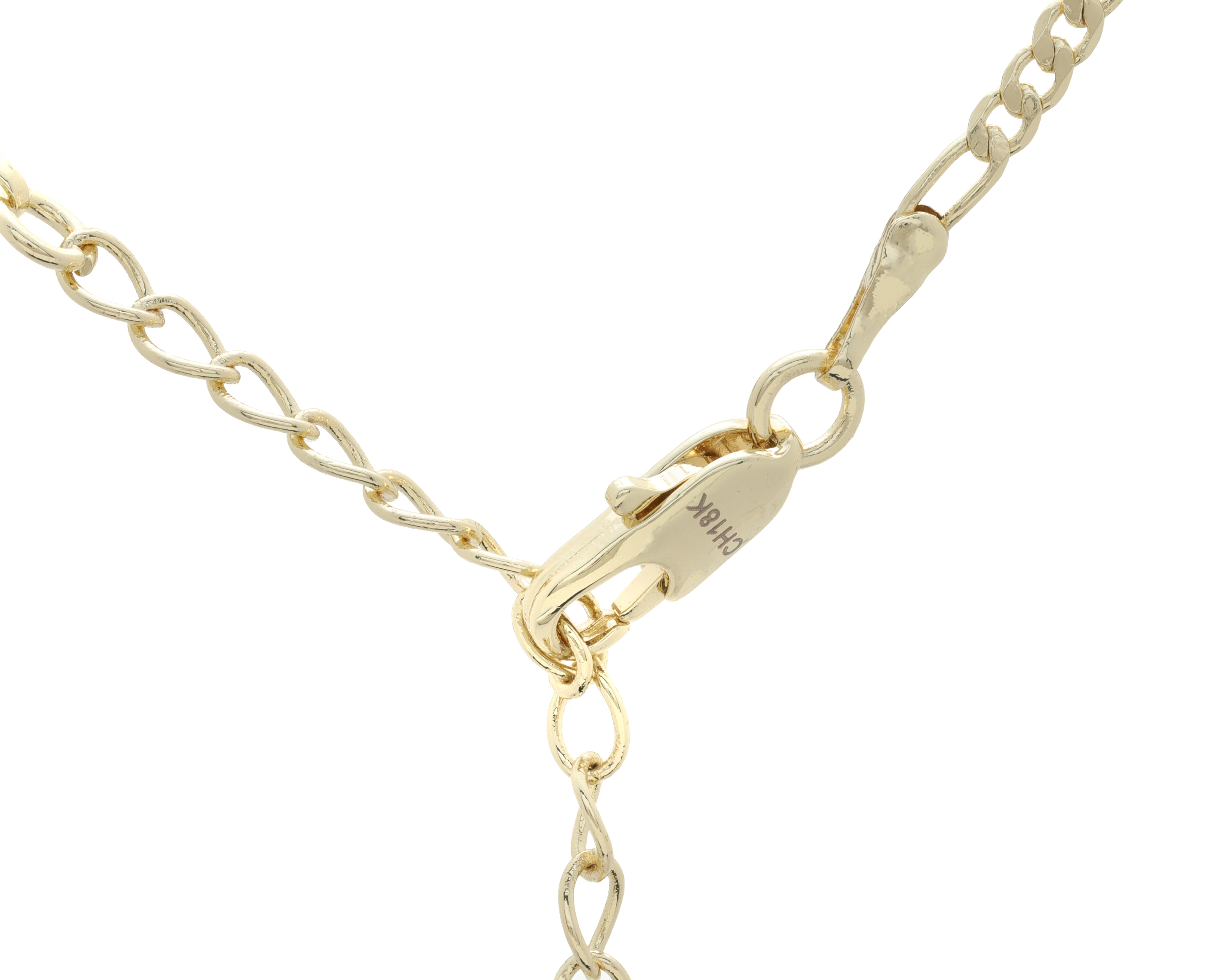 Foto 4 pulgar | Foto 3 | Collar de Chapa de Oro Zokko