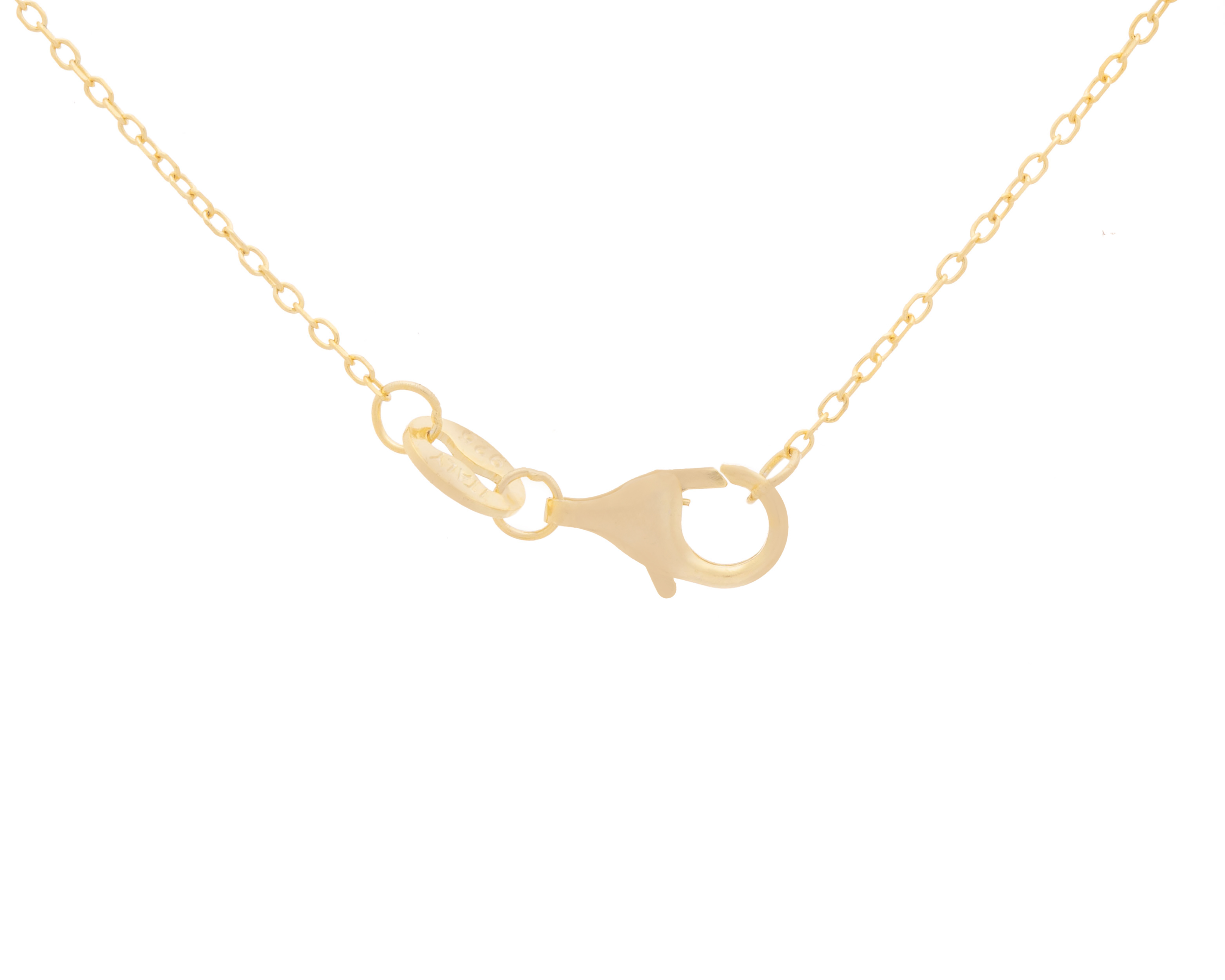 Foto 4 pulgar | Foto 3 | Collar de Plata con Chapa de Oro Stella Piccioto