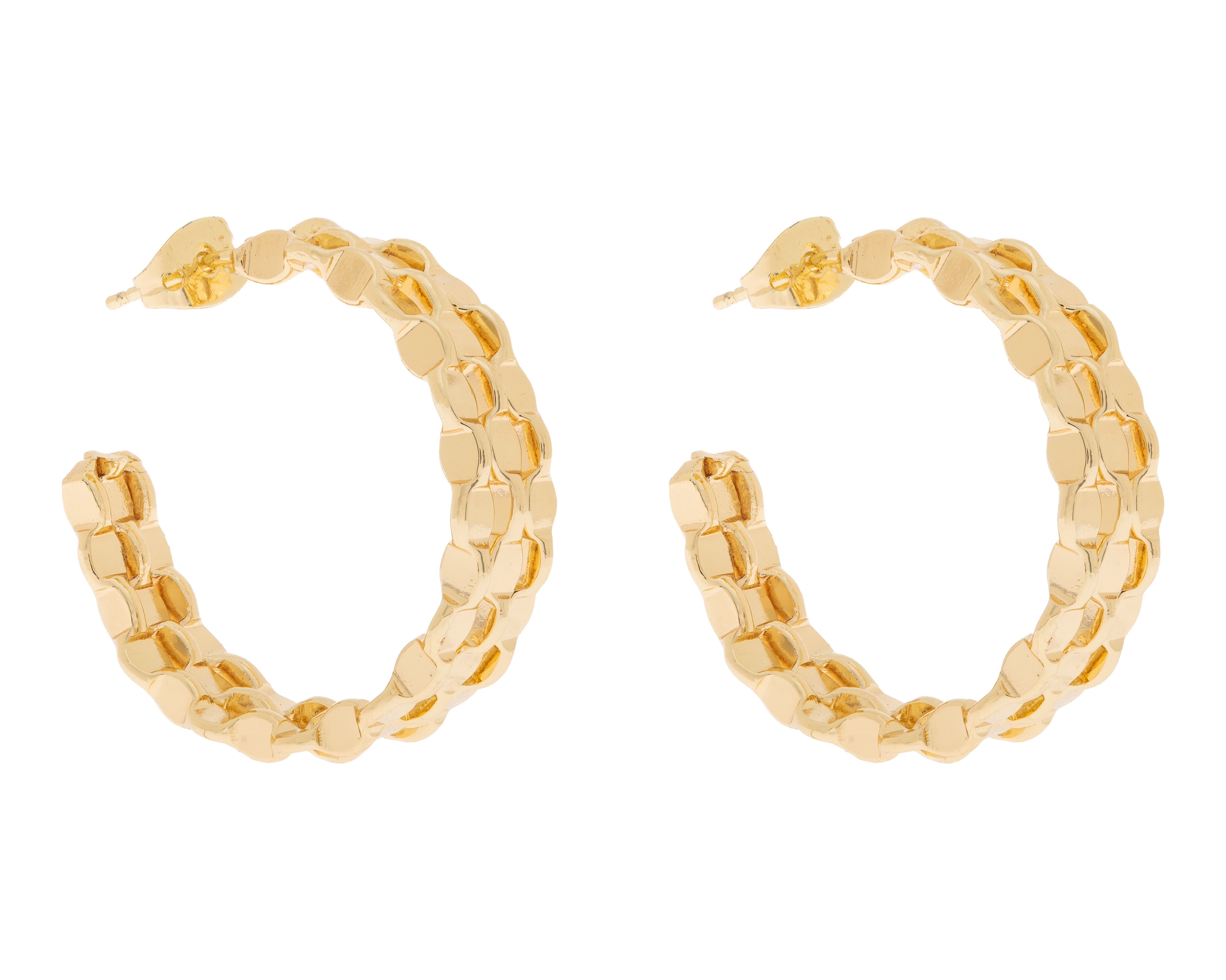 Foto 2 | Foto 2 | Arracadas Chapa de Oro Diseños CR