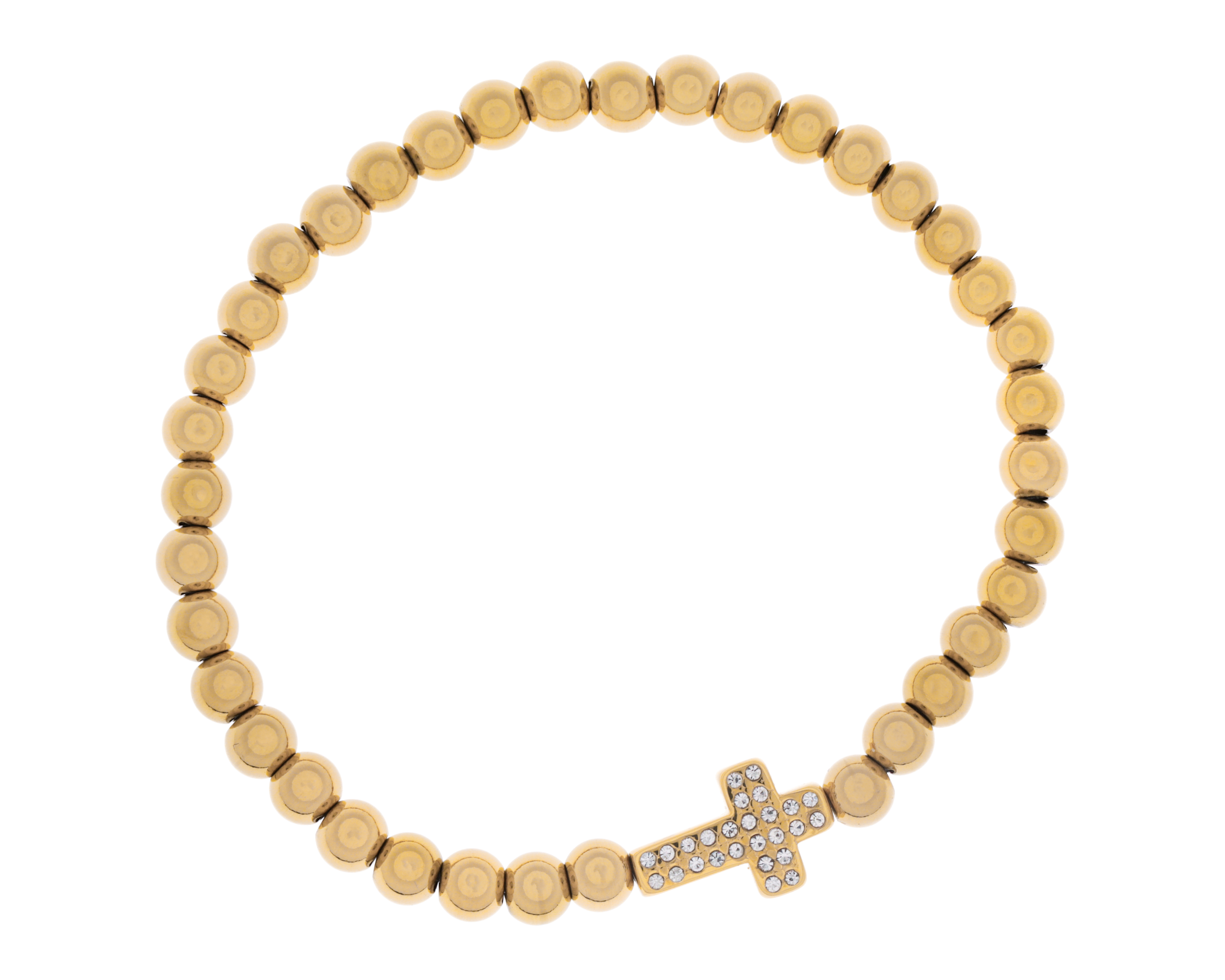 Foto 1 | Foto 1 | Pulsera de Acero Inoxidable con Chapa de Oro 18K Start