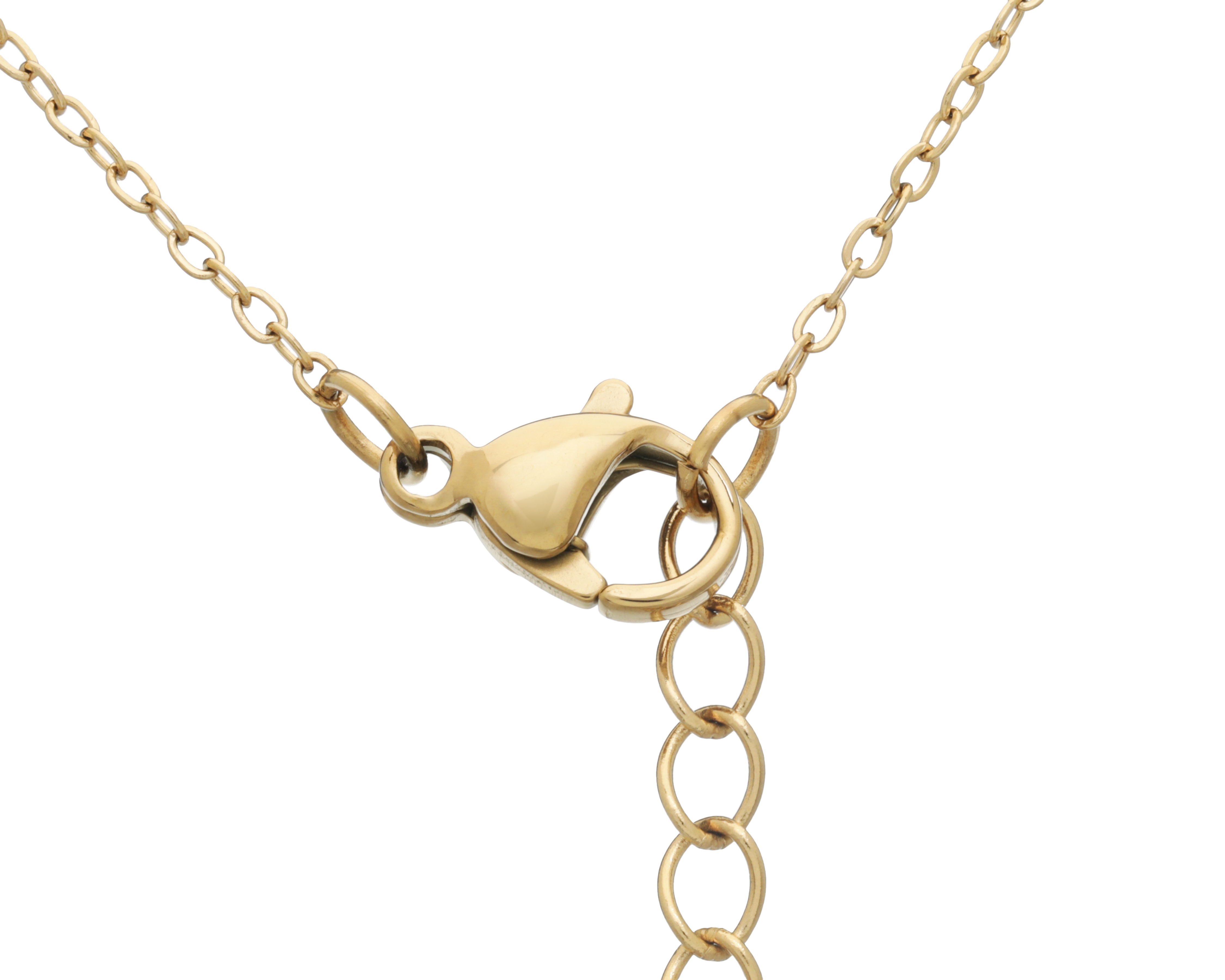 Foto 4 pulgar | Foto 3 | Collar de Acero Inoxidable con Chapa de Oro 18k Start