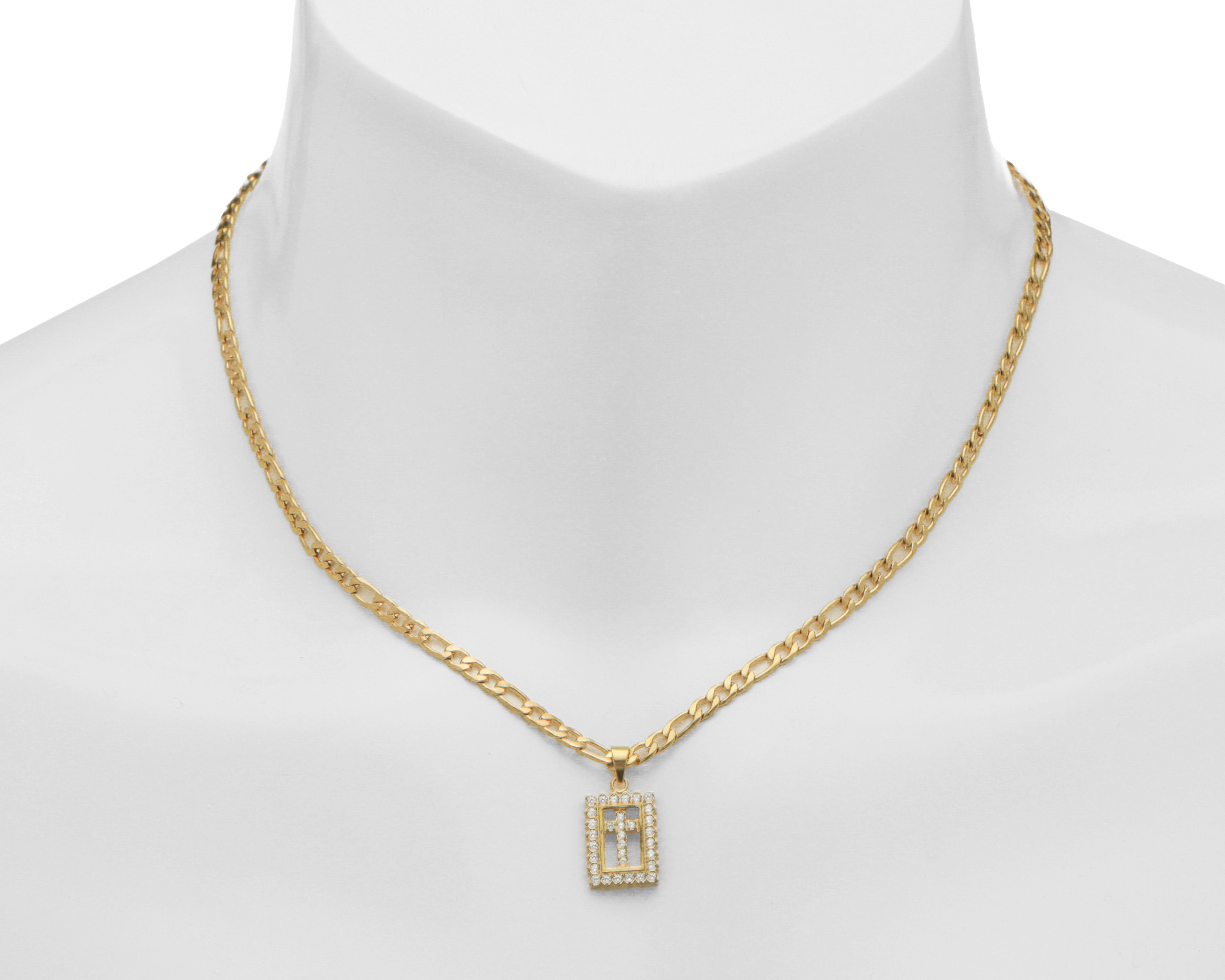 Foto 4 | Foto 4 | Collar de Acero Inoxidable con Chapa de Oro 18K Start