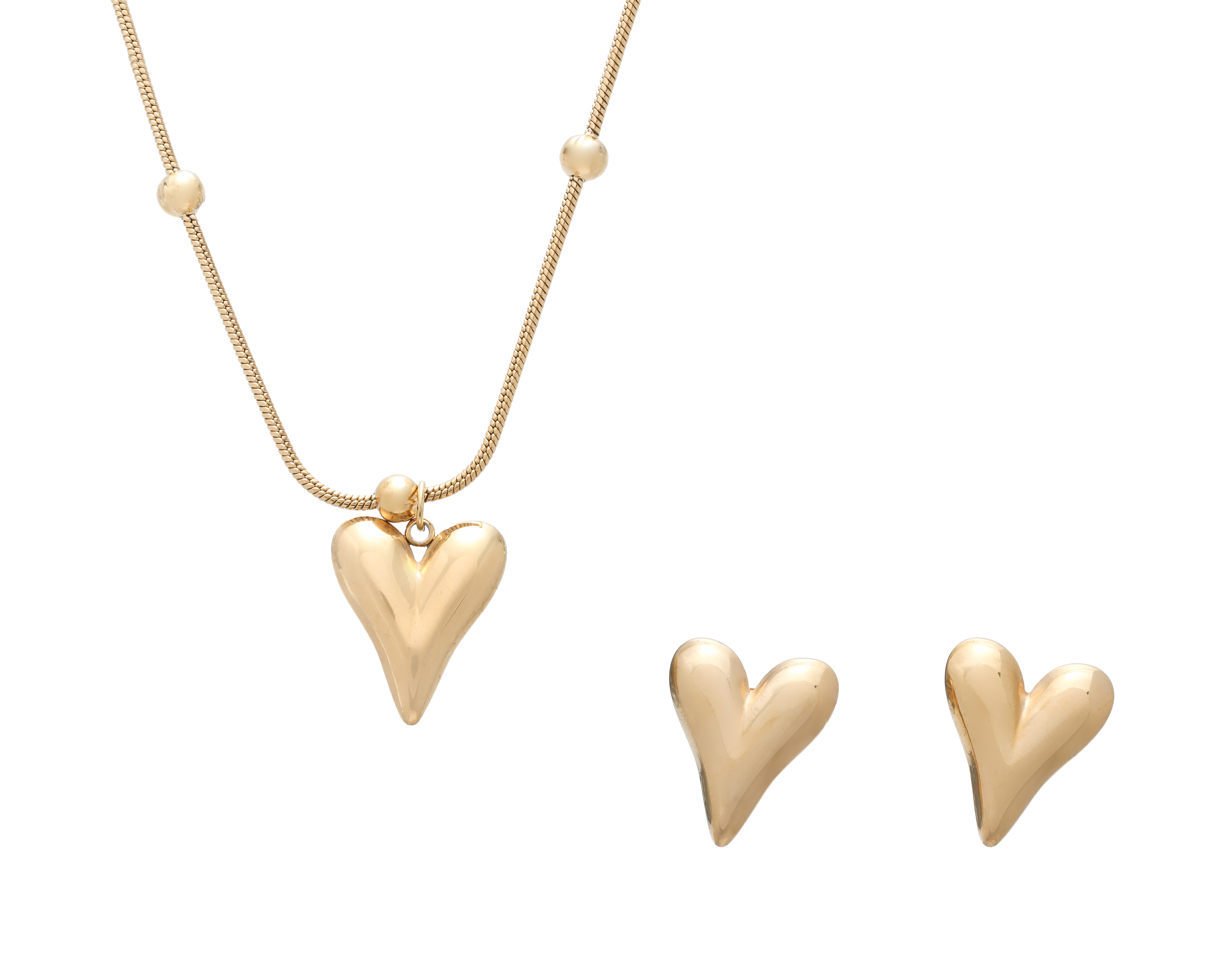 Foto 1 | Foto 1 | Collar y Aretes de Acero Inoxidable Ring Ocean 2 Piezas