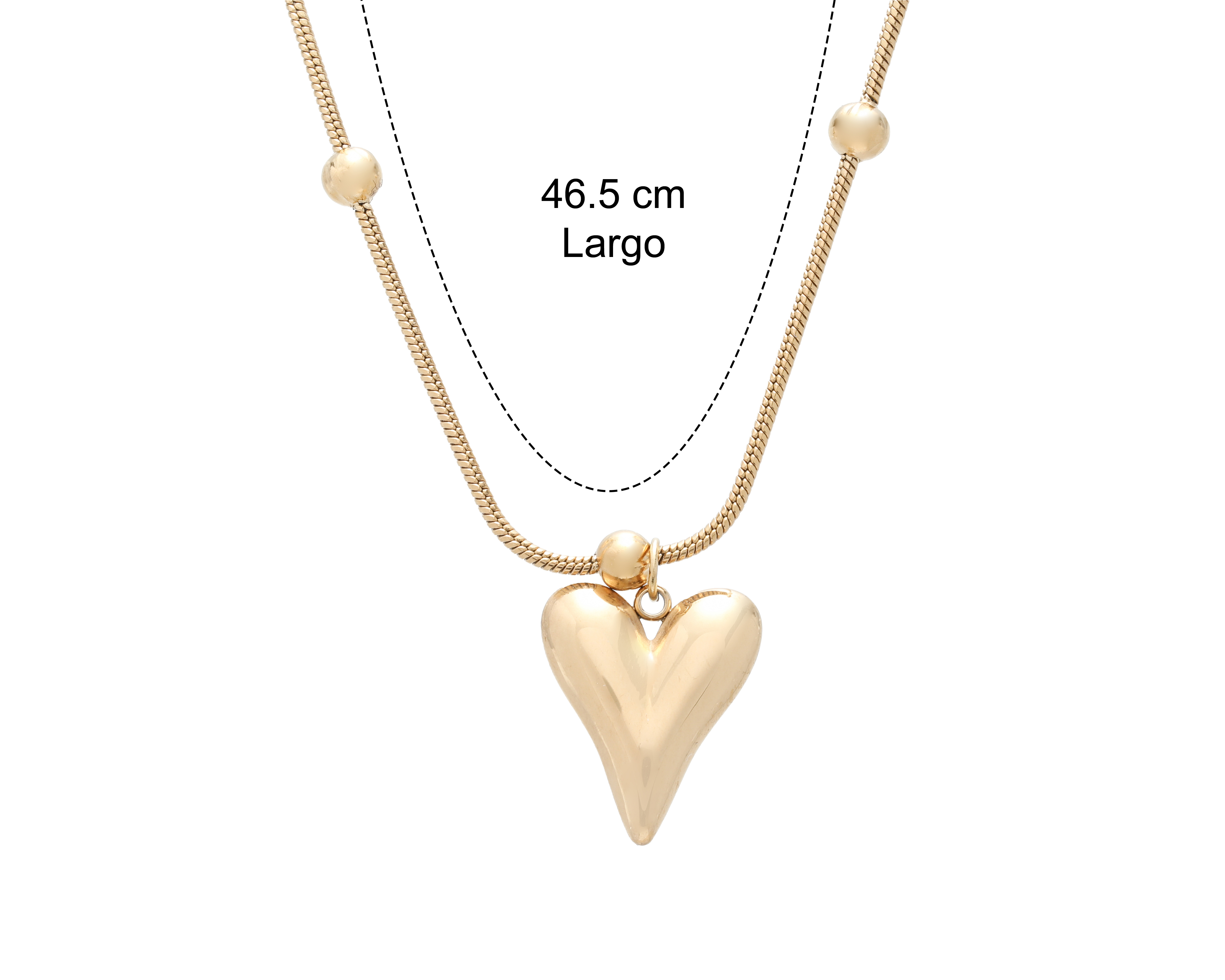 Foto 6 pulgar | Foto 5 | Collar y Aretes de Acero Inoxidable Ring Ocean 2 Piezas