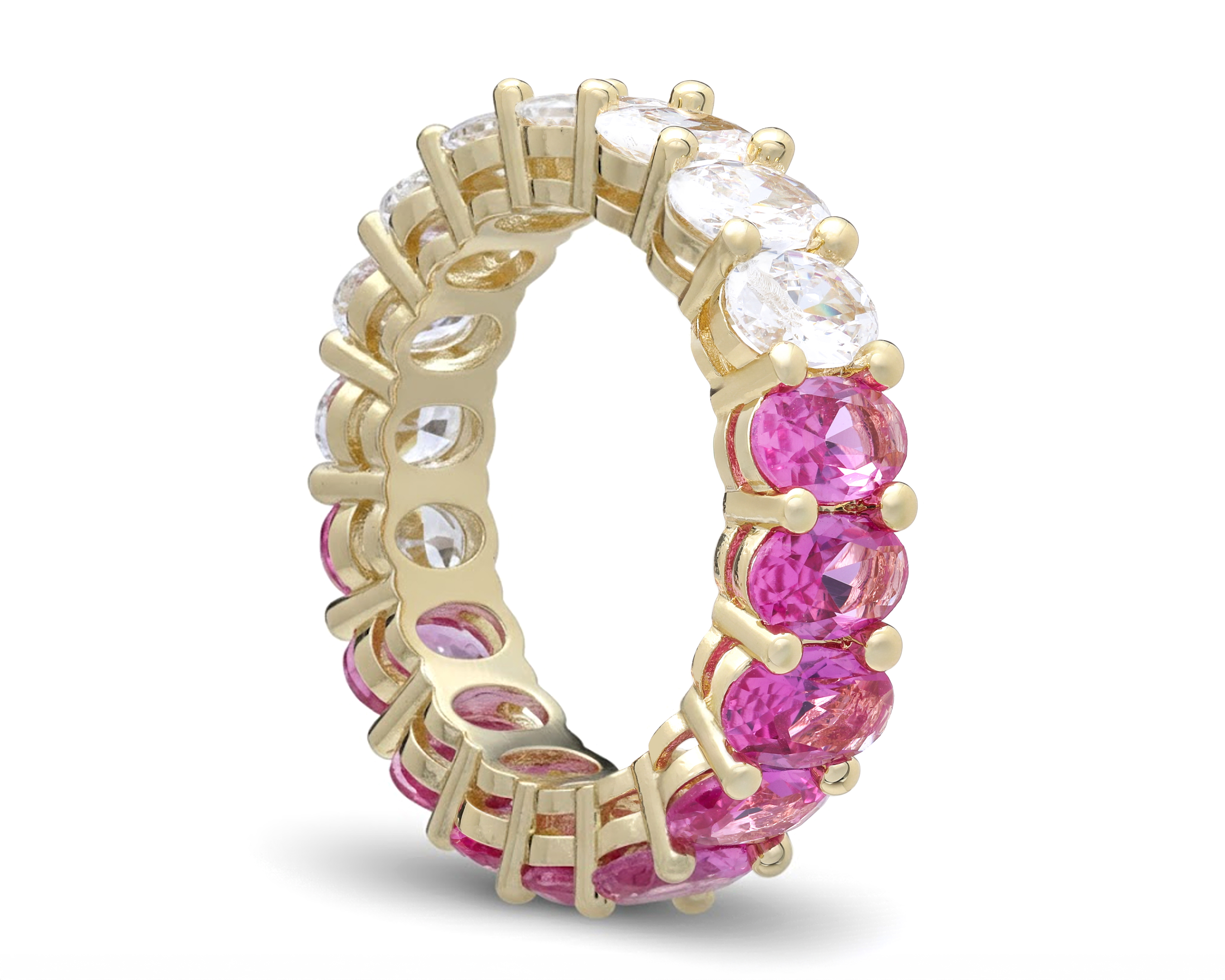 Anillo Brass con Chapa de Oro 14K By Adina Eden Talla 8