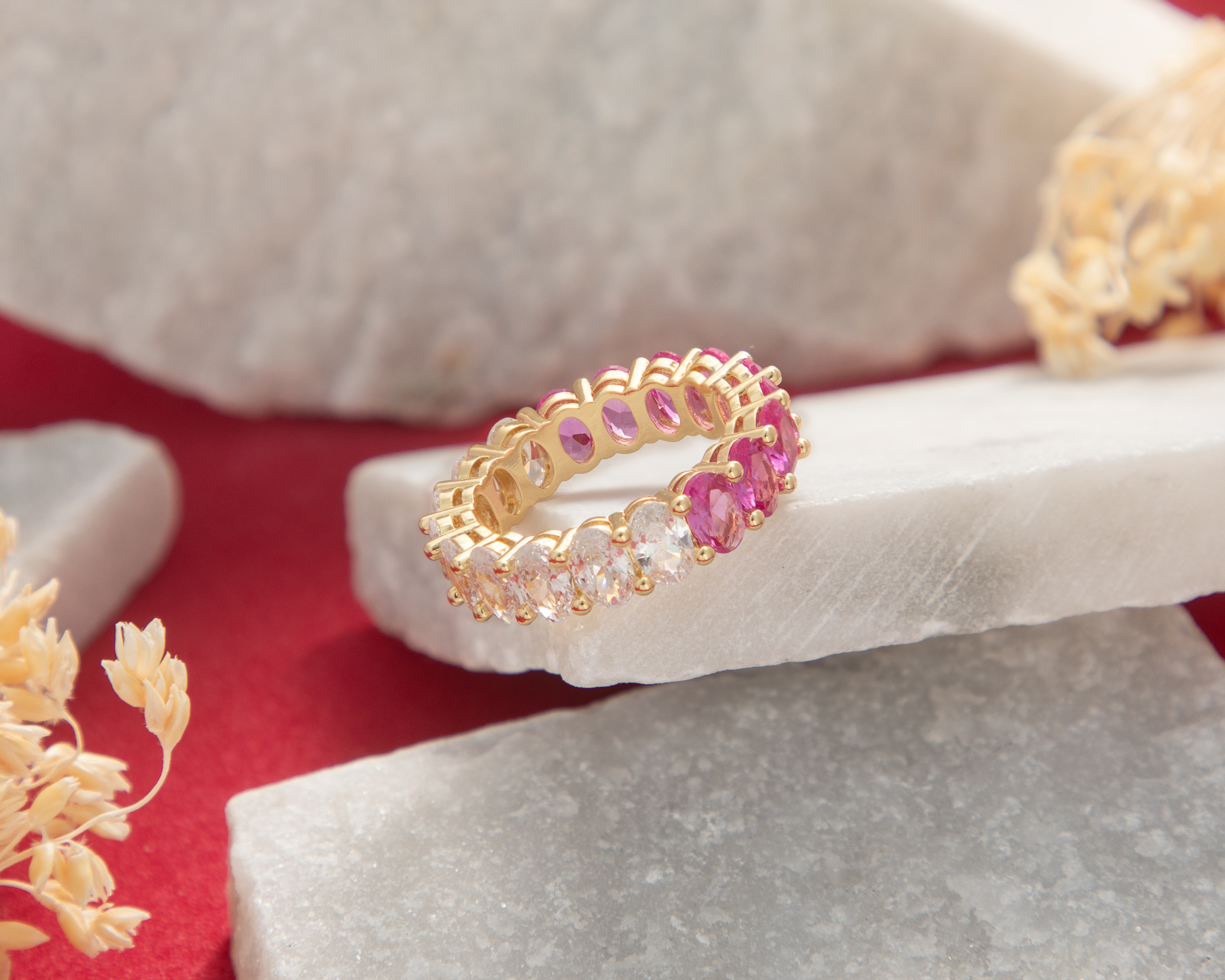 Foto 5 pulgar | Foto 4 | Anillo Brass con Chapa de Oro 14K By Adina Eden Talla 8