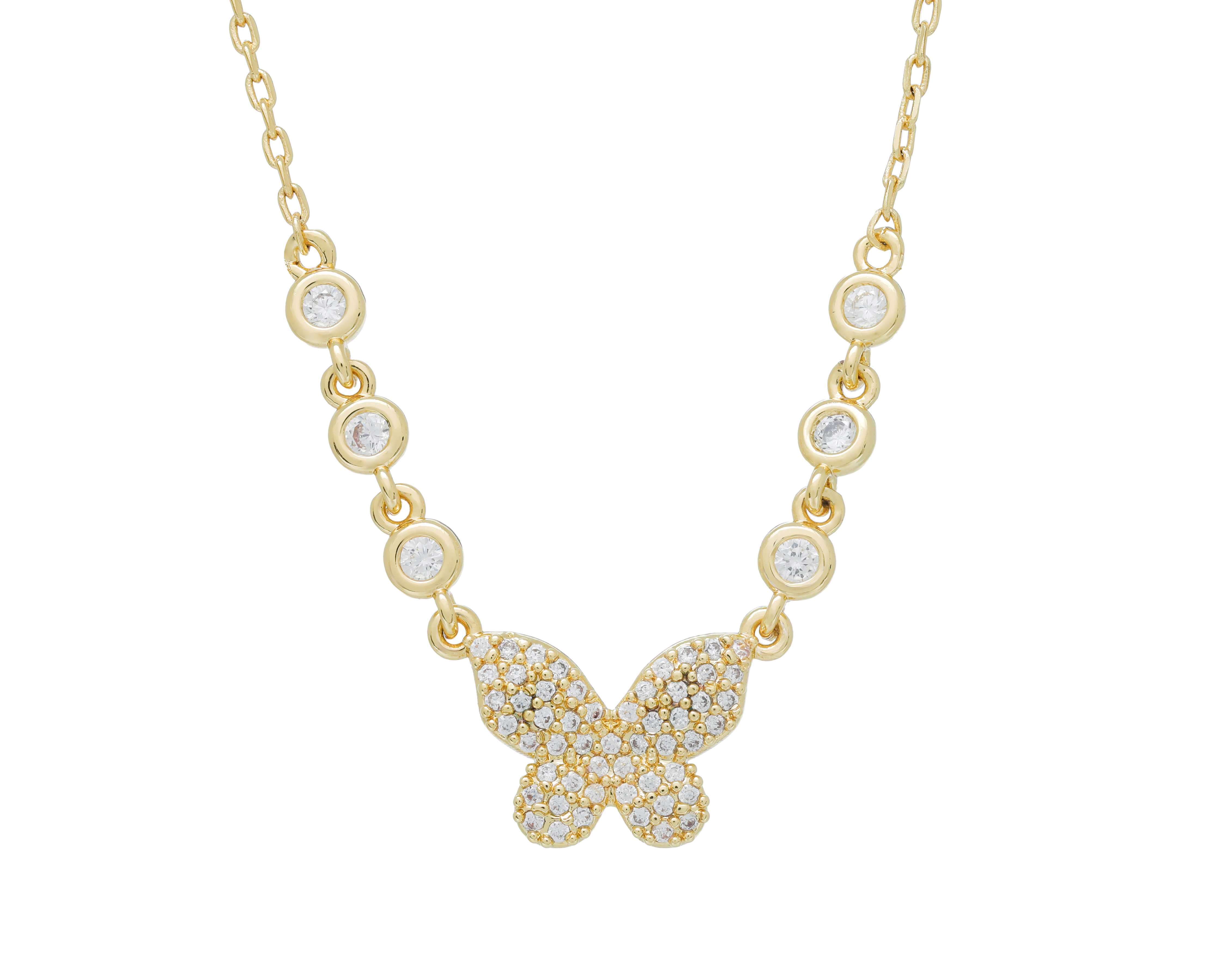 Collar Chapa de Oro 14K By Adina Eden