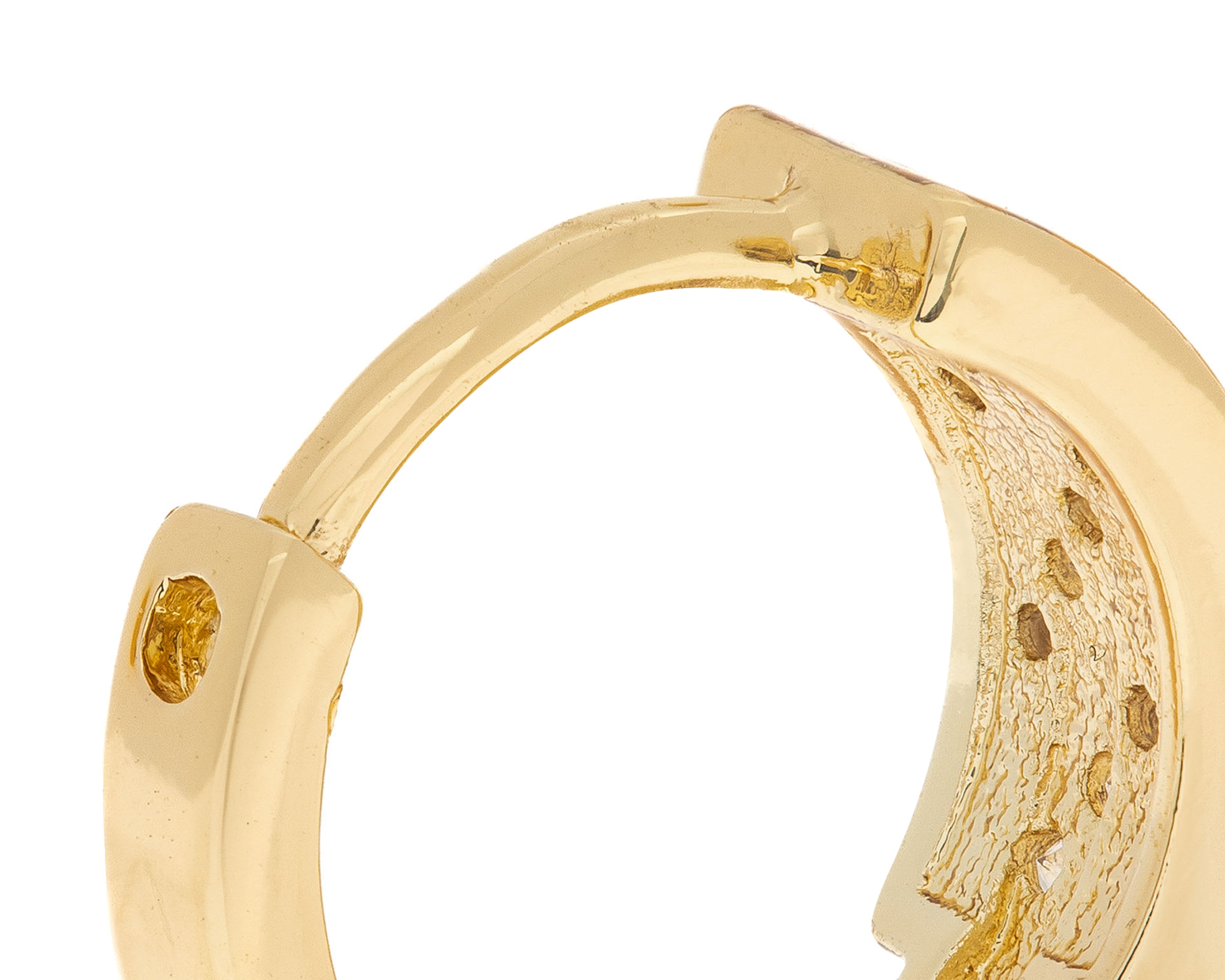 Foto 3 | Foto 3 | Aretes Chapa de Oro Plafer