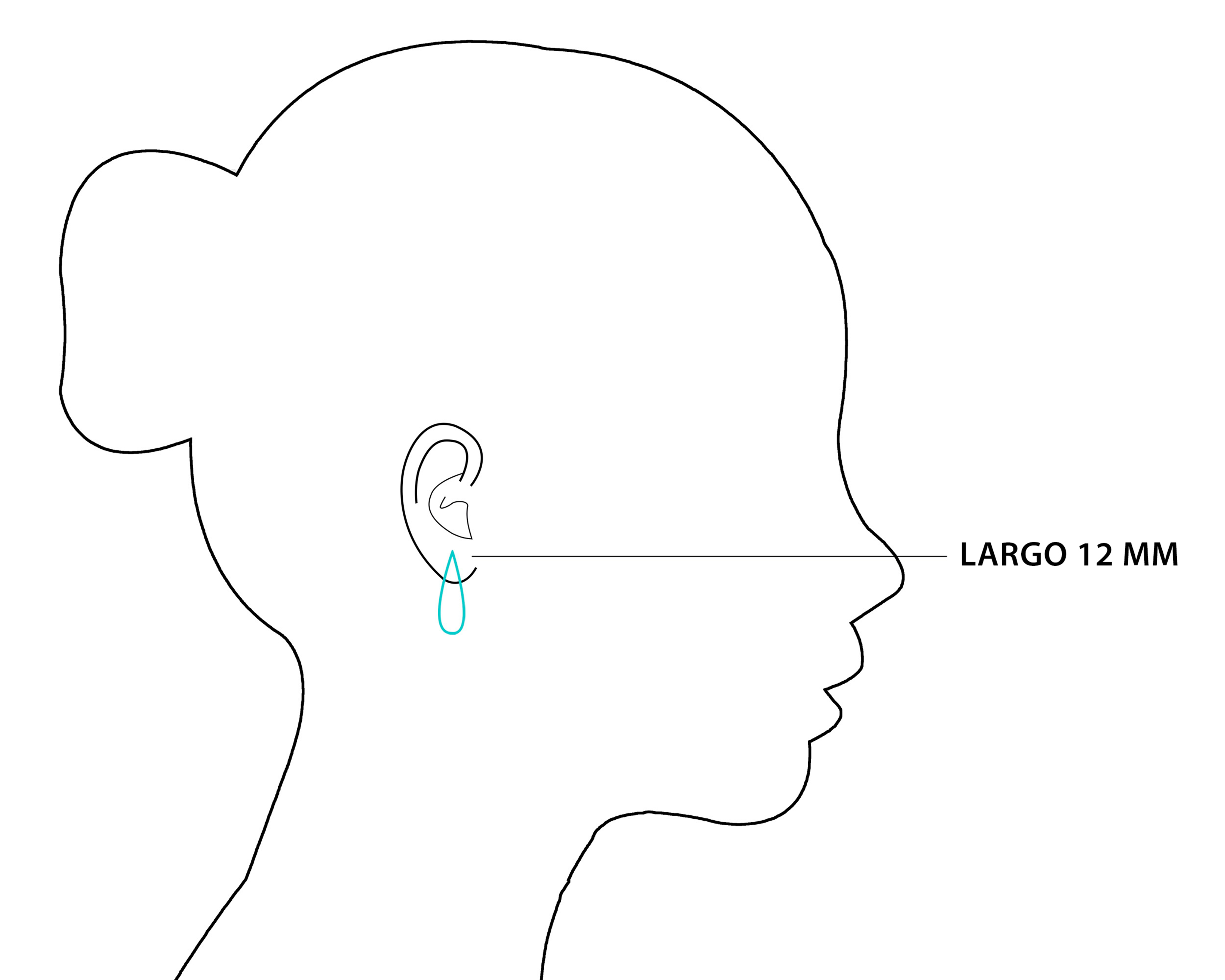 Foto 6 pulgar | Foto 5 | Aretes Chapa de Oro Plafer