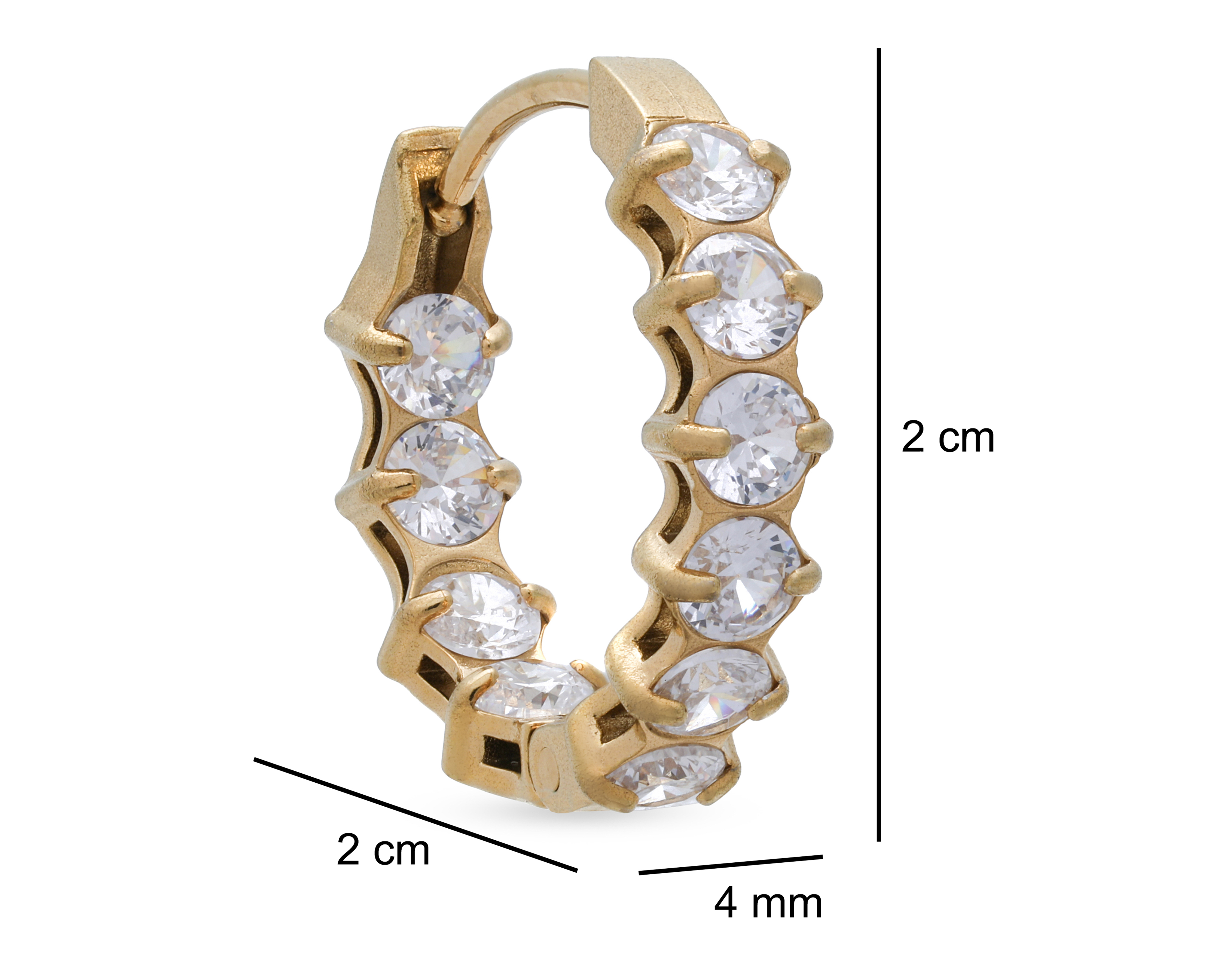 Foto 4 | Foto 4 | Arracadas de Acero Inoxidable Ason