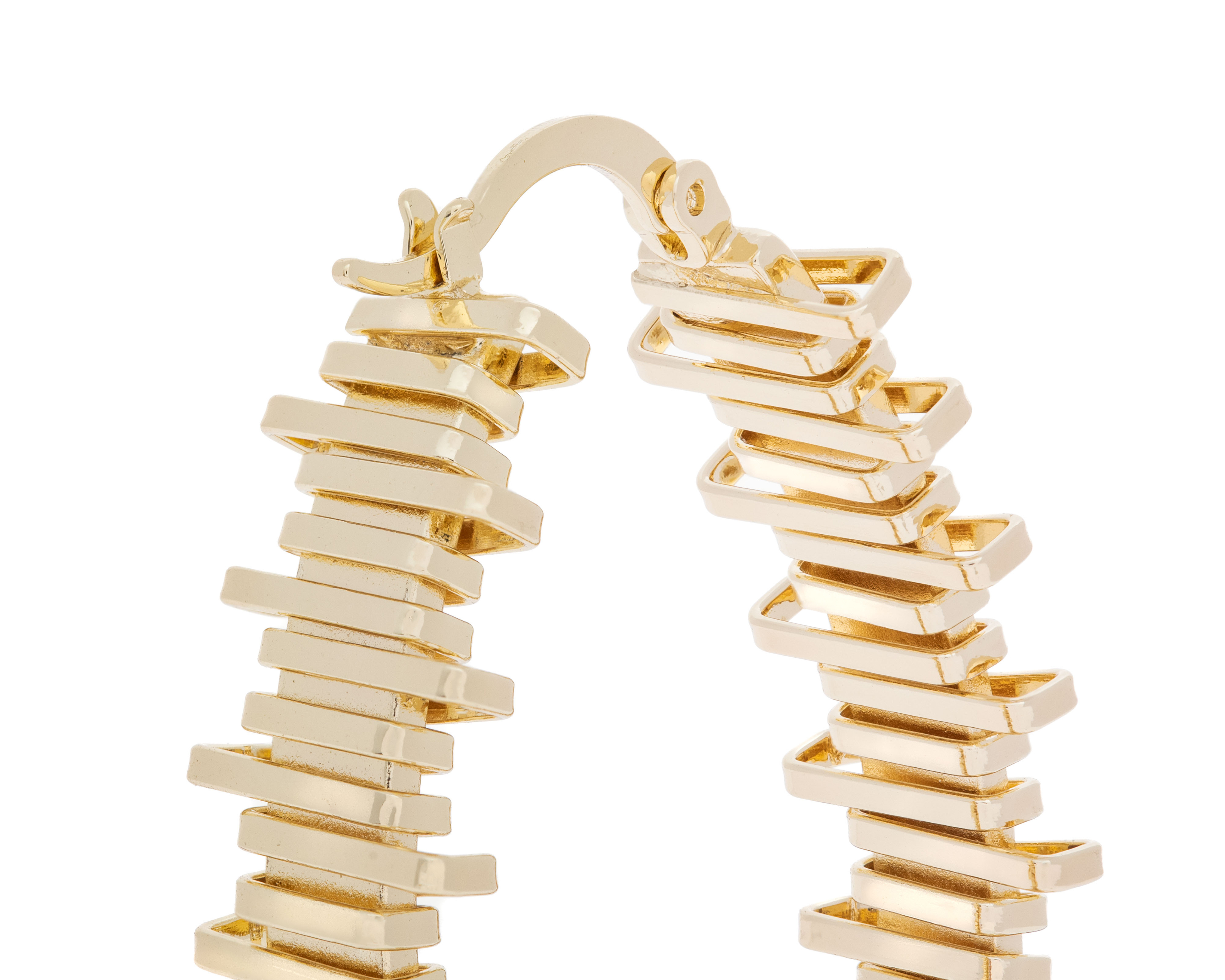 Foto 4 pulgar | Foto 3 | Arracadas Chapa de Oro Plafer