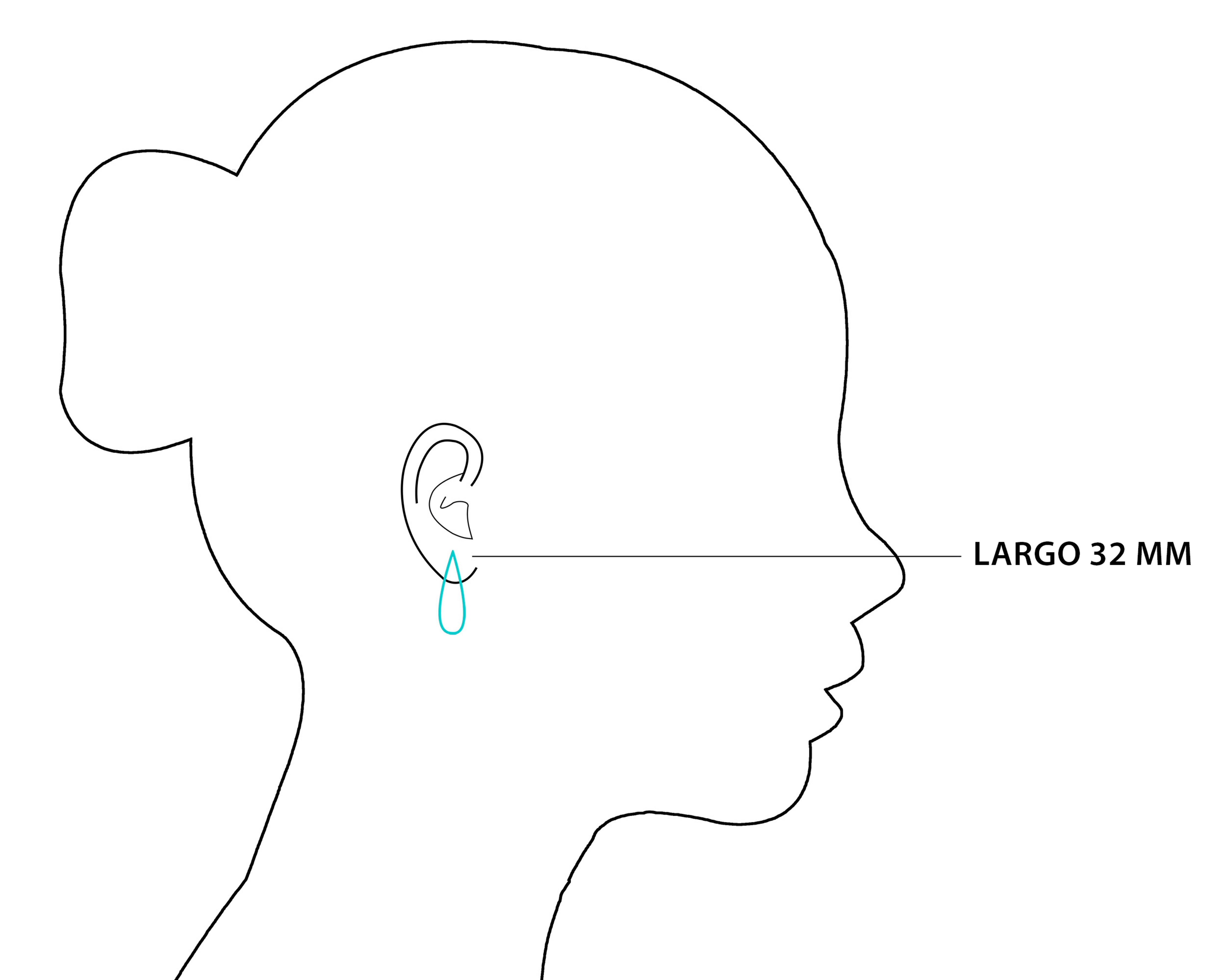 Foto 6 pulgar | Foto 5 | Arracadas Chapa de Oro Plafer