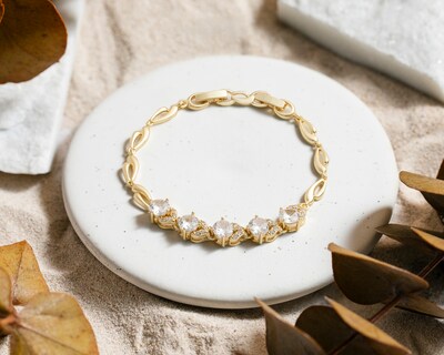 Foto 4 | Foto 4 | Pulsera Chapa de Oro Plafer