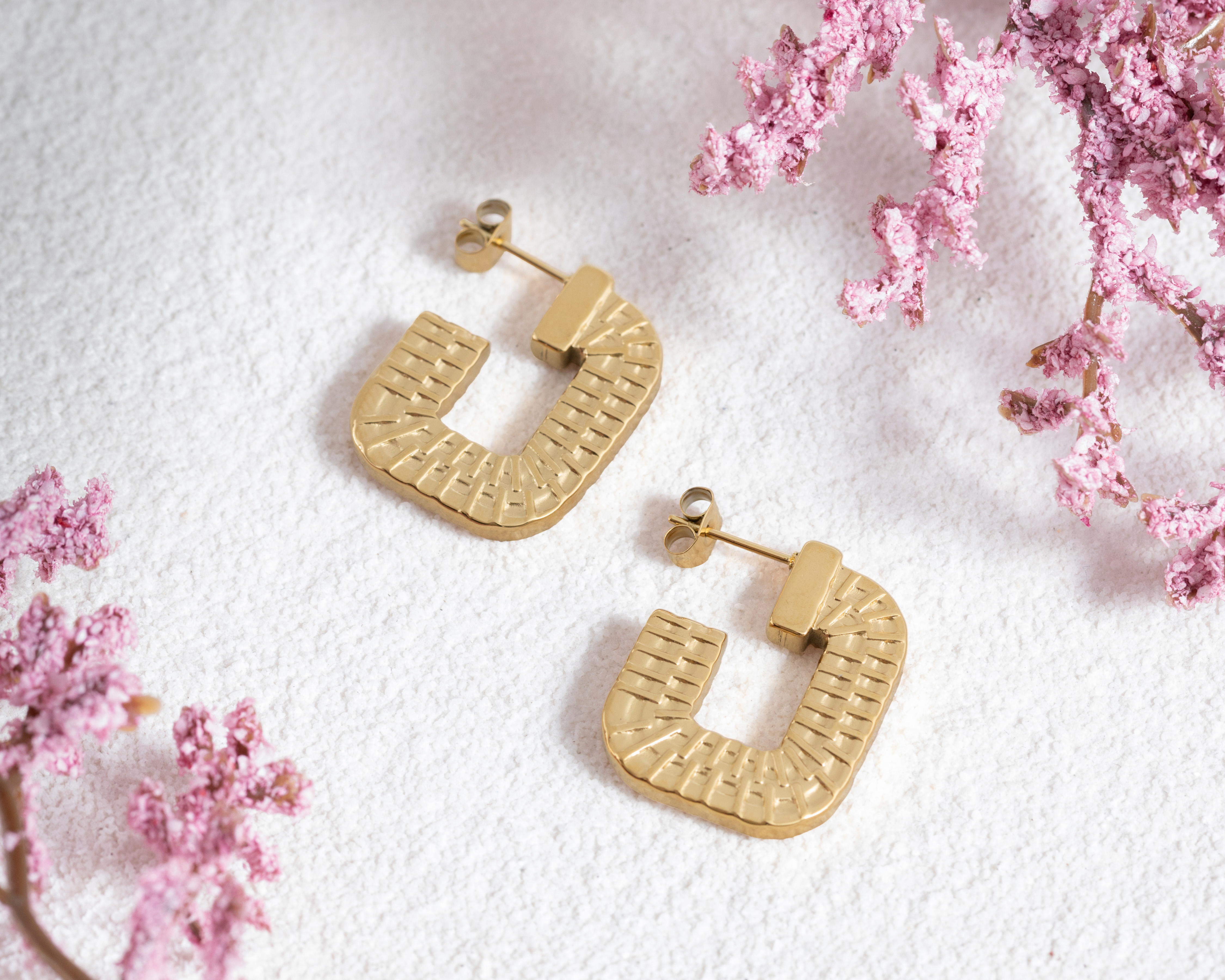 Foto 4 | Foto 4 | Arracadas Chapa de Oro 18k Jennifer Lopez