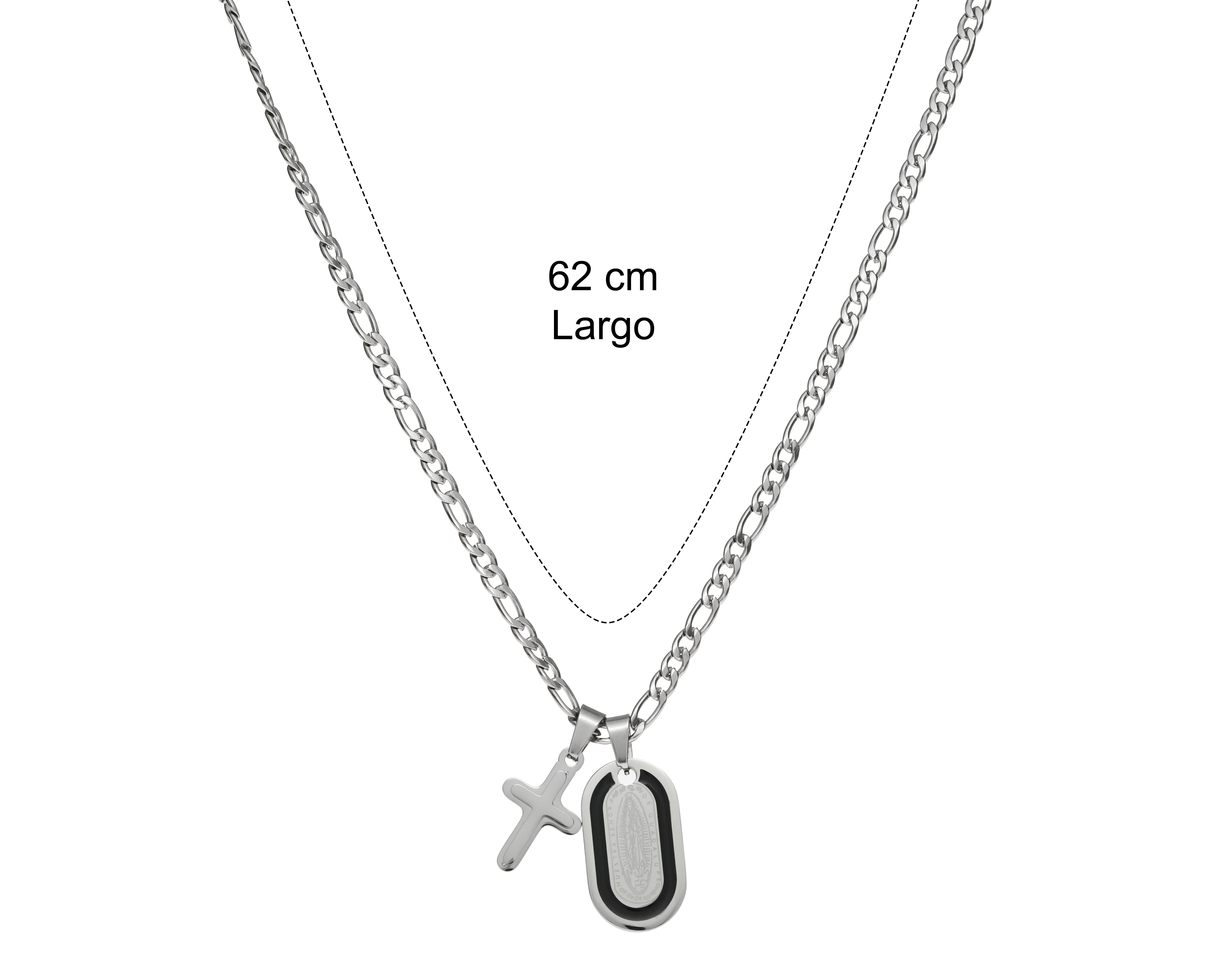 Foto 7 pulgar | Foto 6 | Collar de Acero Inoxidable Steeltime