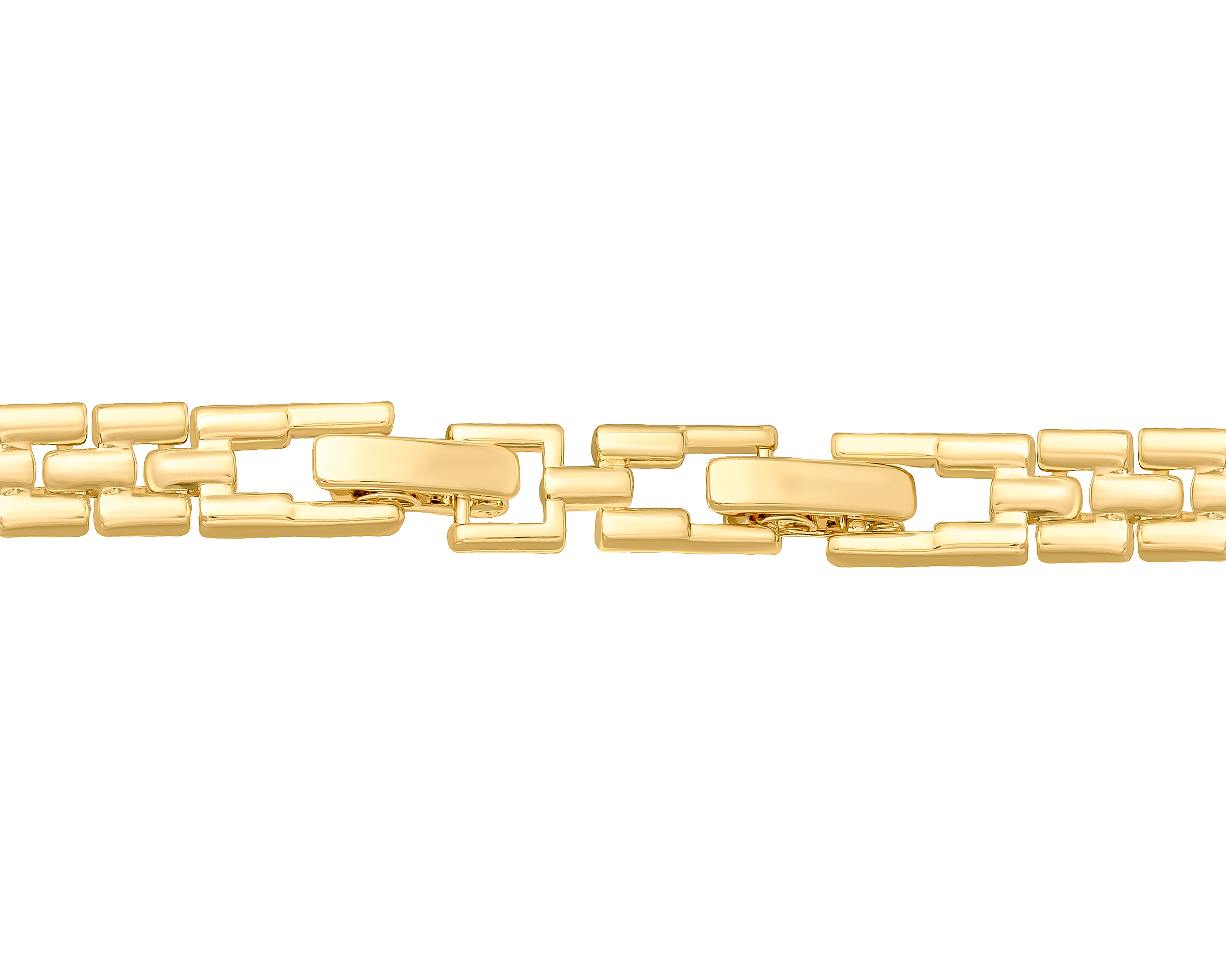 Foto 4 pulgar | Foto 3 | Pulsera de Chapa de Oro Plafer