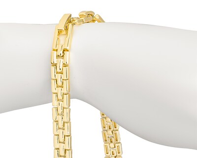 Foto 4 | Foto 4 | Pulsera de Chapa de Oro Plafer