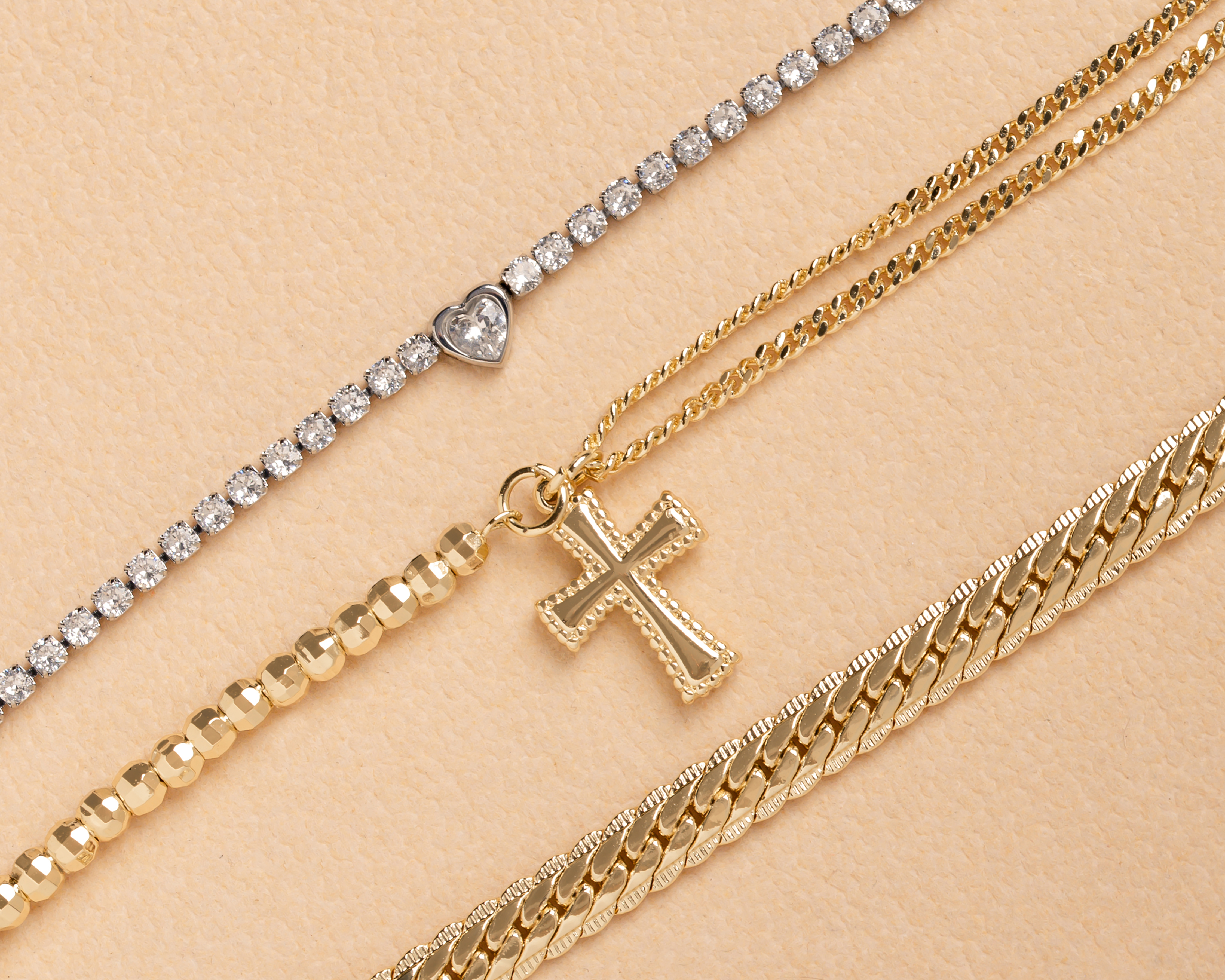 Foto 5 | Foto 5 | Pulsera Chapa de Oro Plafer
