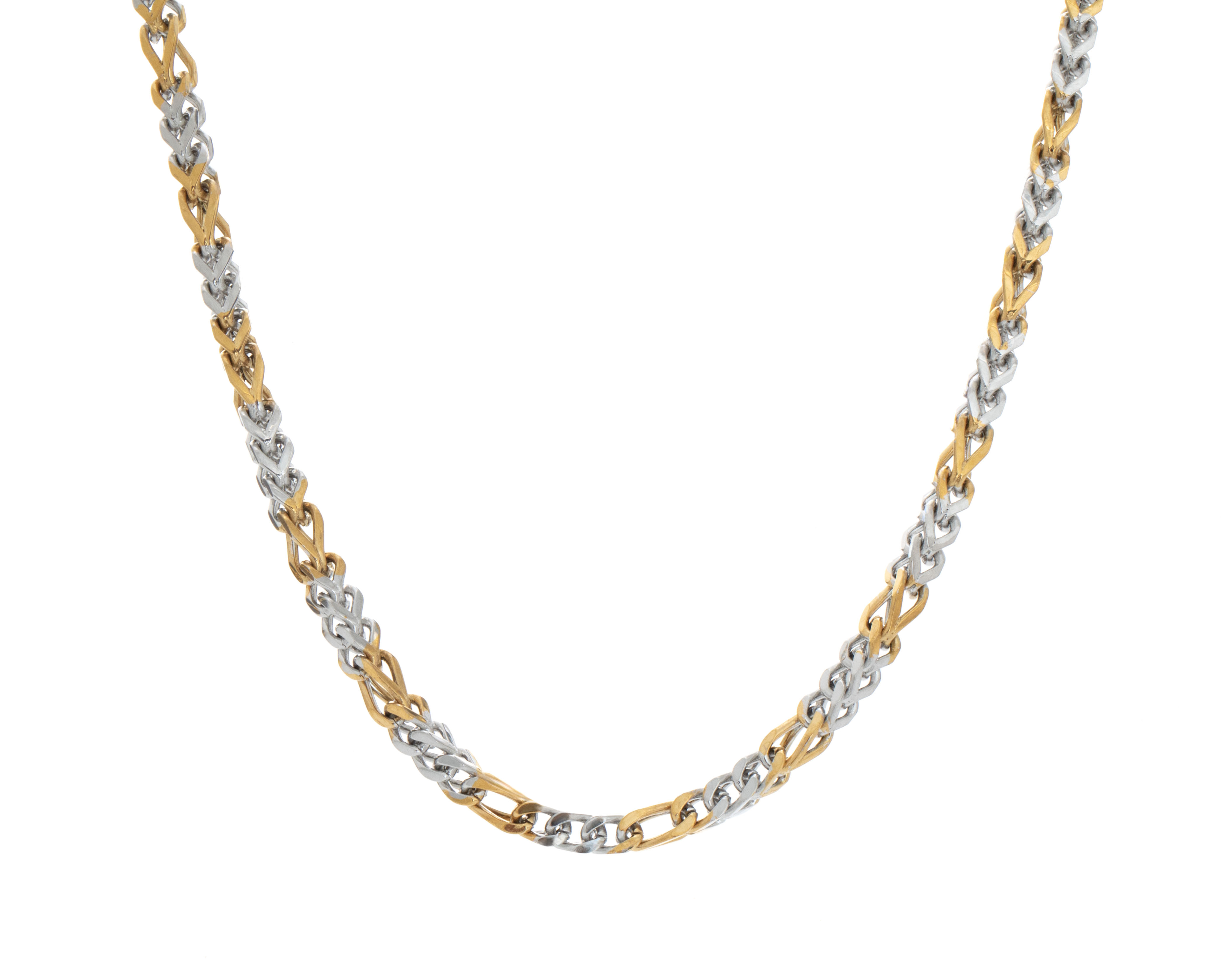 Cadena Chapa de Oro Steeltime