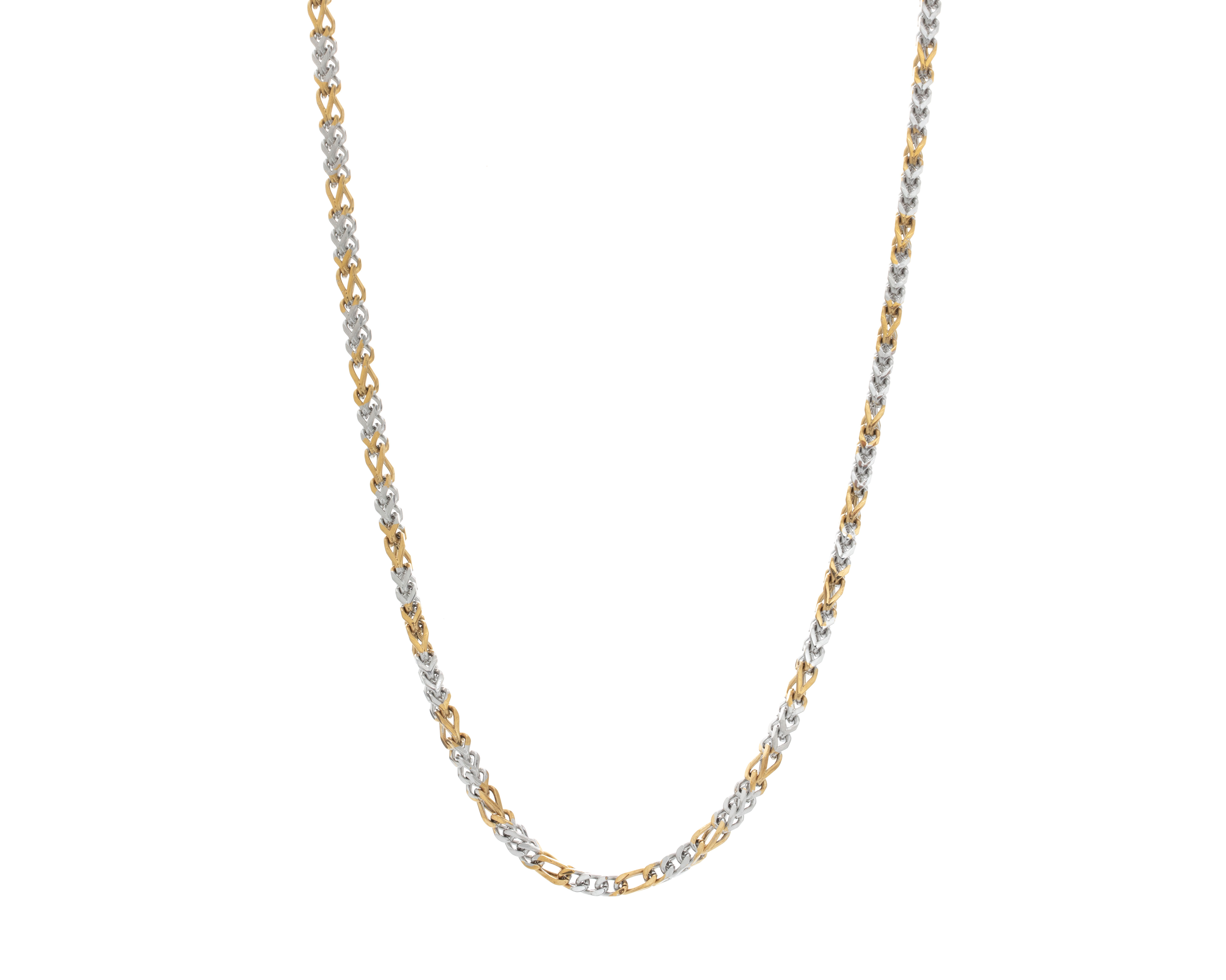 Foto 2 | Foto 2 | Cadena Chapa de Oro Steeltime