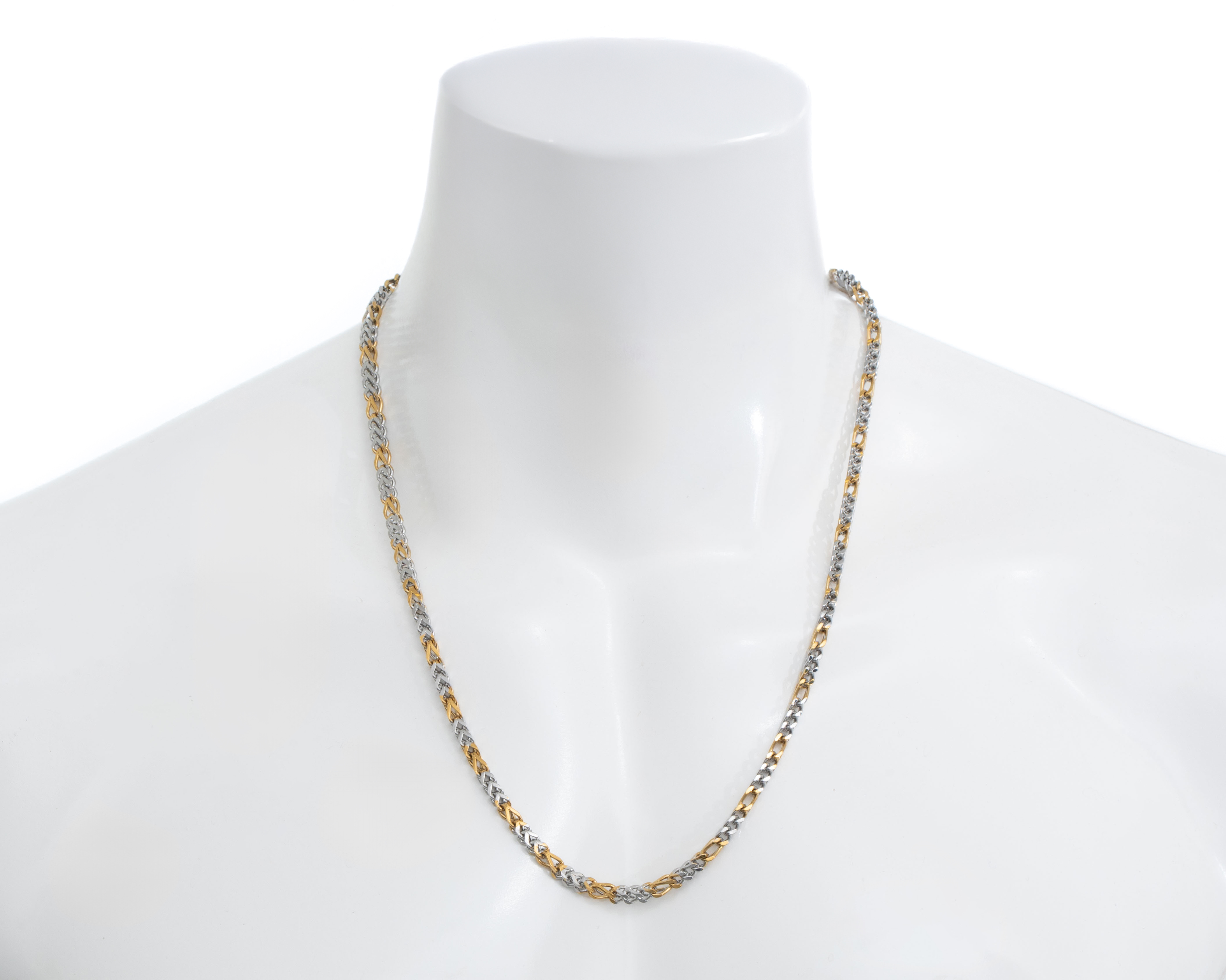 Foto 5 pulgar | Foto 4 | Cadena Chapa de Oro Steeltime