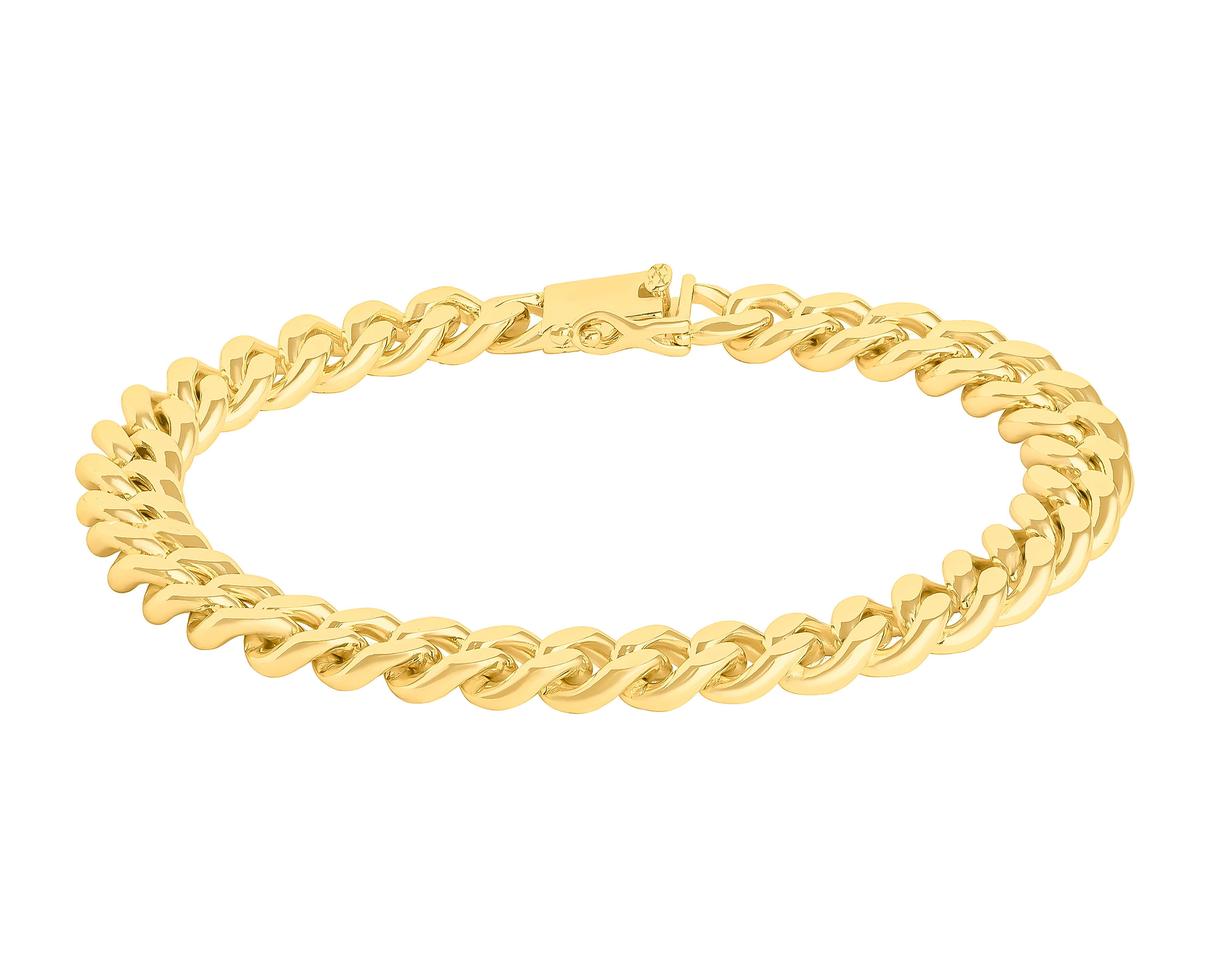 Pulsera de Chapa de Oro Plafer