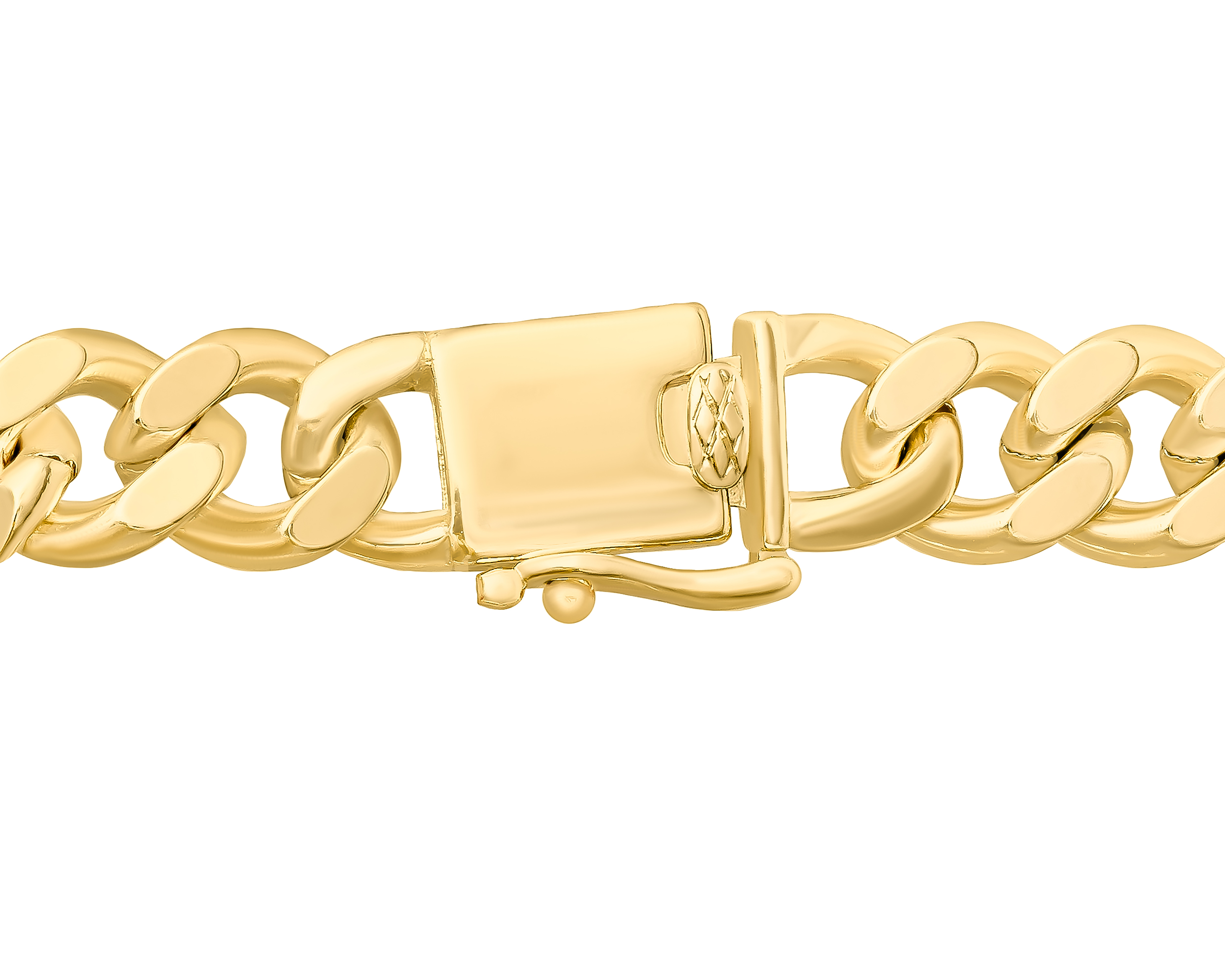 Foto 4 pulgar | Foto 3 | Pulsera de Chapa de Oro Plafer