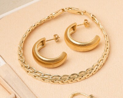Foto 5 | Foto 5 | Pulsera Chapa de Oro Plafer